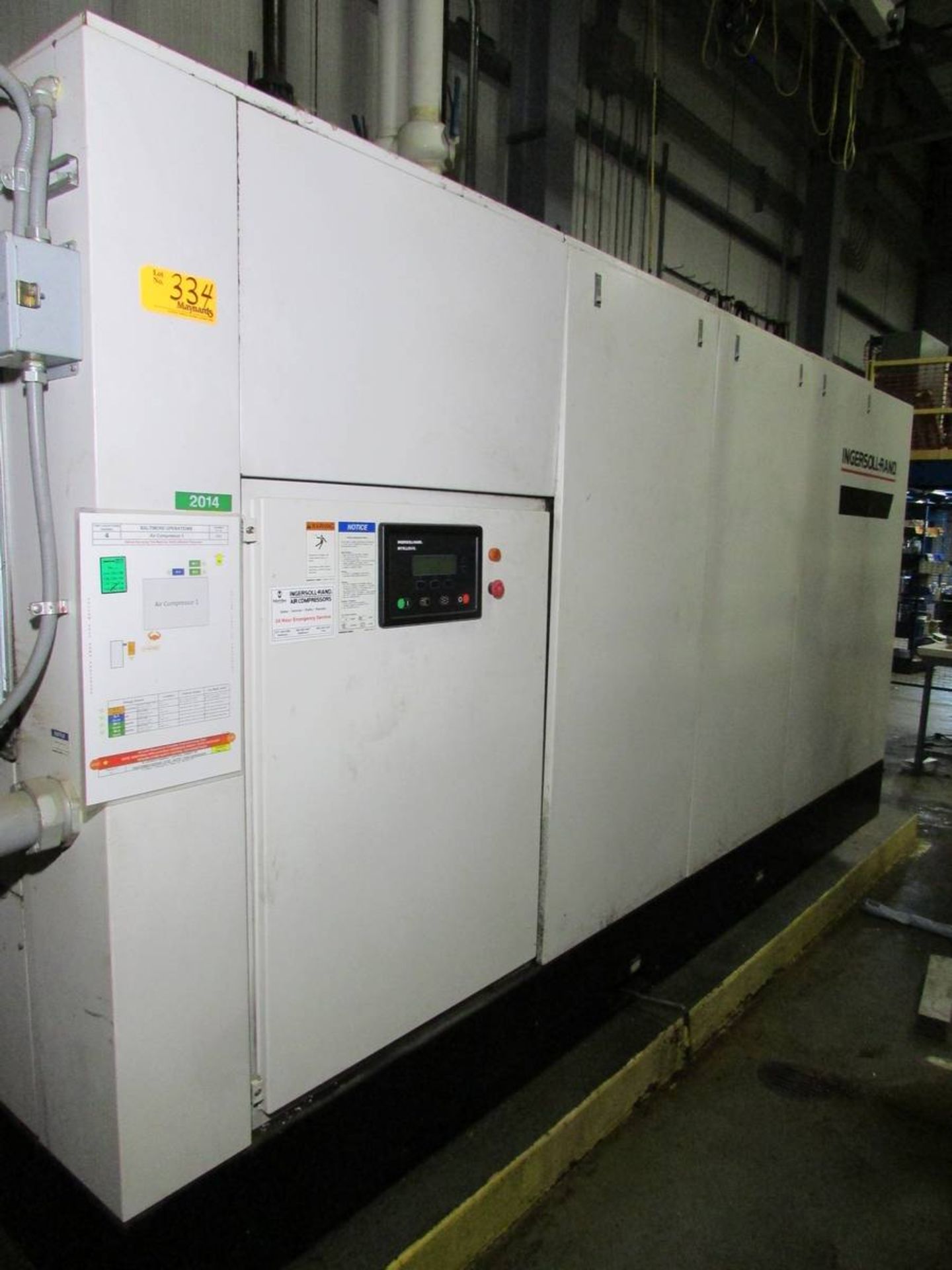 Ingersoll Rand SSR-XFE250-2S 250 HP Rotary Screw Air Compressor - Image 3 of 13