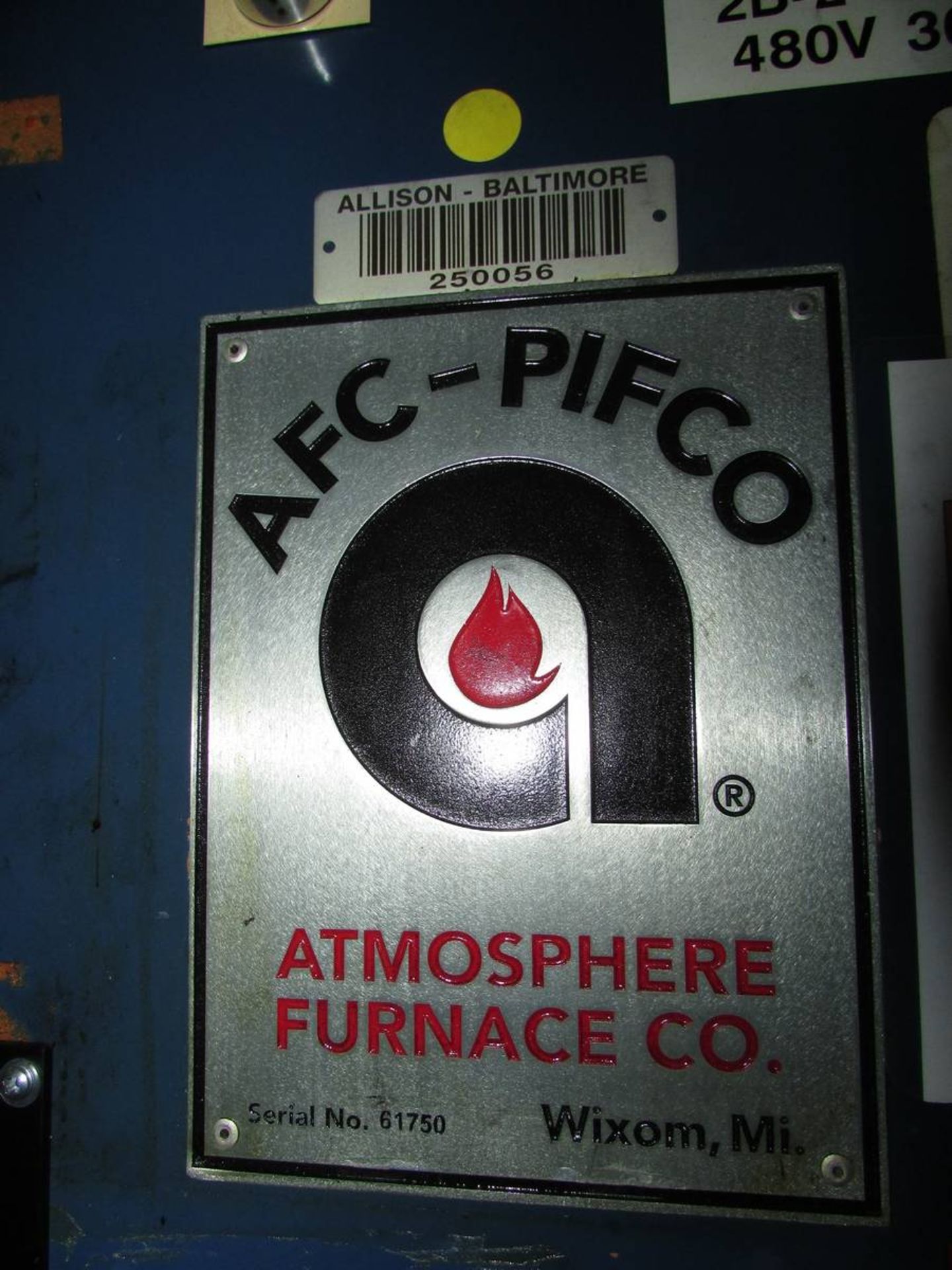 AFC-PIFCO Natural Gas Batch Carburize Tempering Furnace - Image 13 of 13