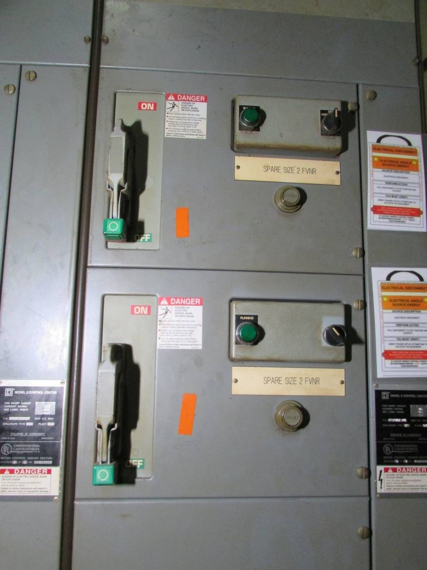 Square D 6 9-Section Motor Control Center - Image 13 of 15