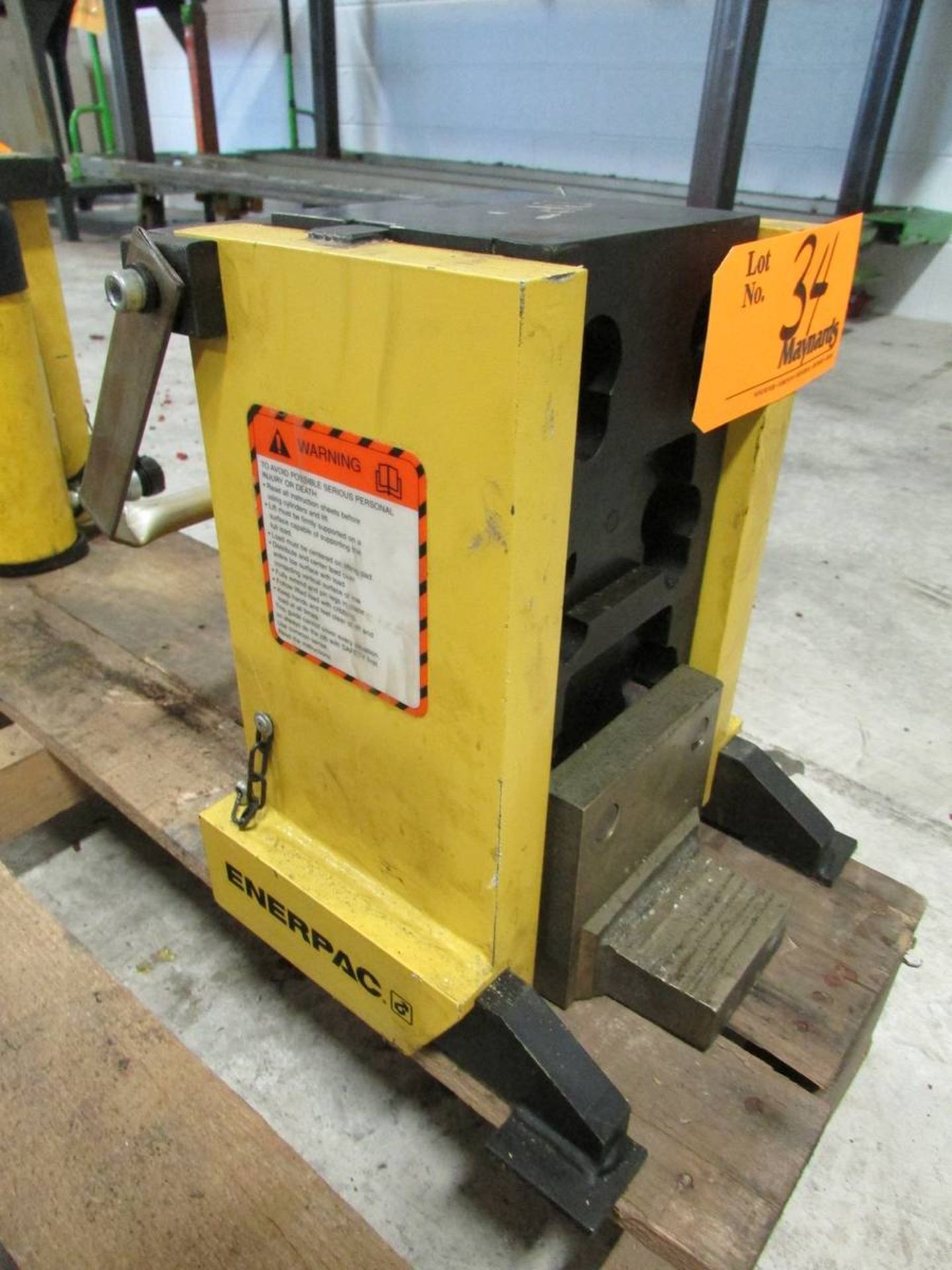 Enerpac SOH23LC 20-Ton Hydraulic Ram Machine Lift Jack - Image 3 of 5