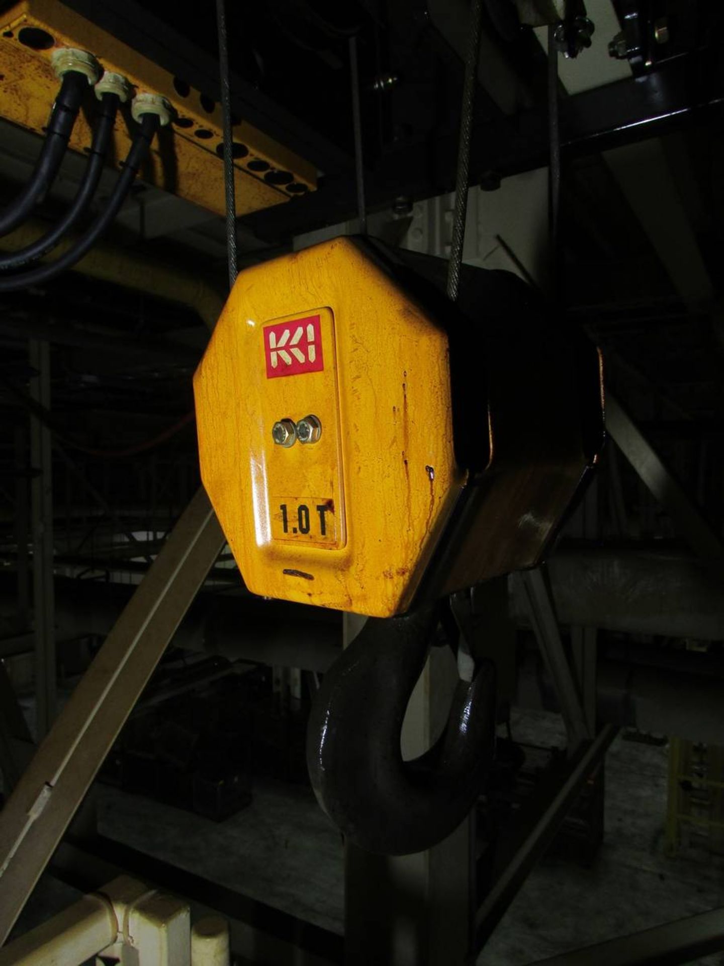 KoneCranes XL100 1 Ton Steel Braided Cable Electric Hoist - Image 4 of 6