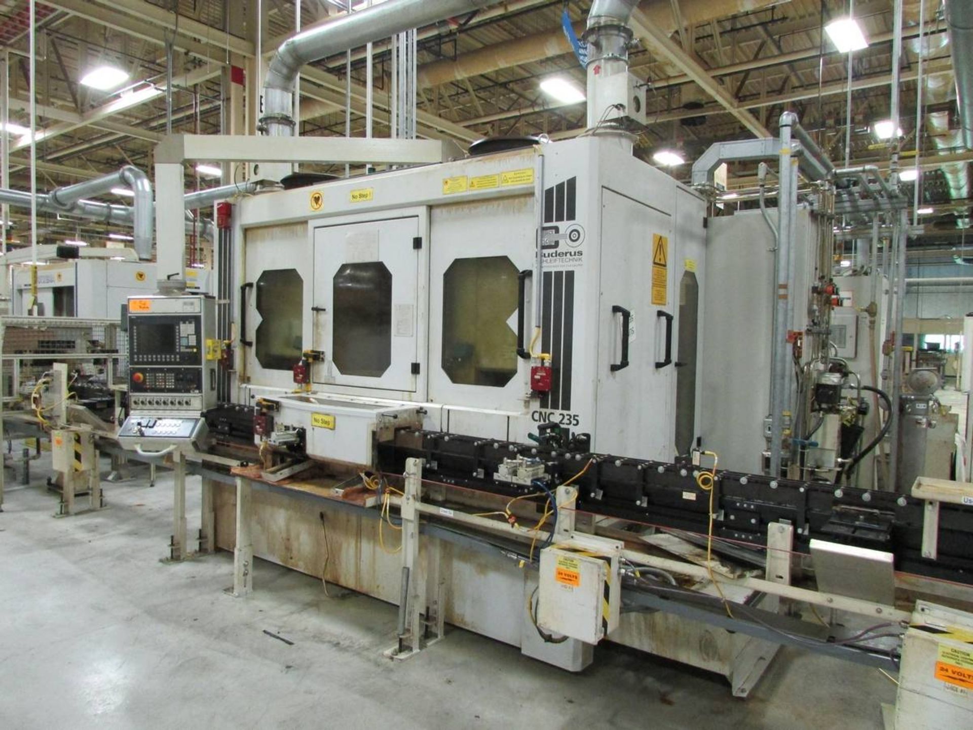 Buderus Schleiftechnik CNC235 Twin Spindle Vertical CNC Grinding Center