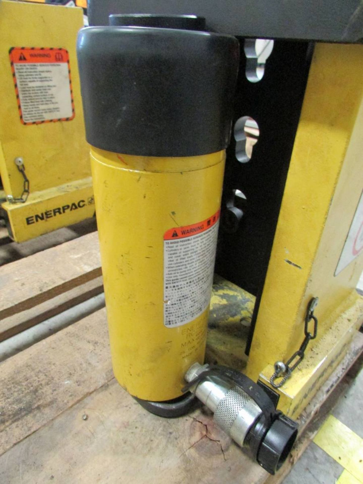 Enerpac SOH23LC 20-Ton Hydraulic Ram Machine Lift Jack - Image 4 of 5