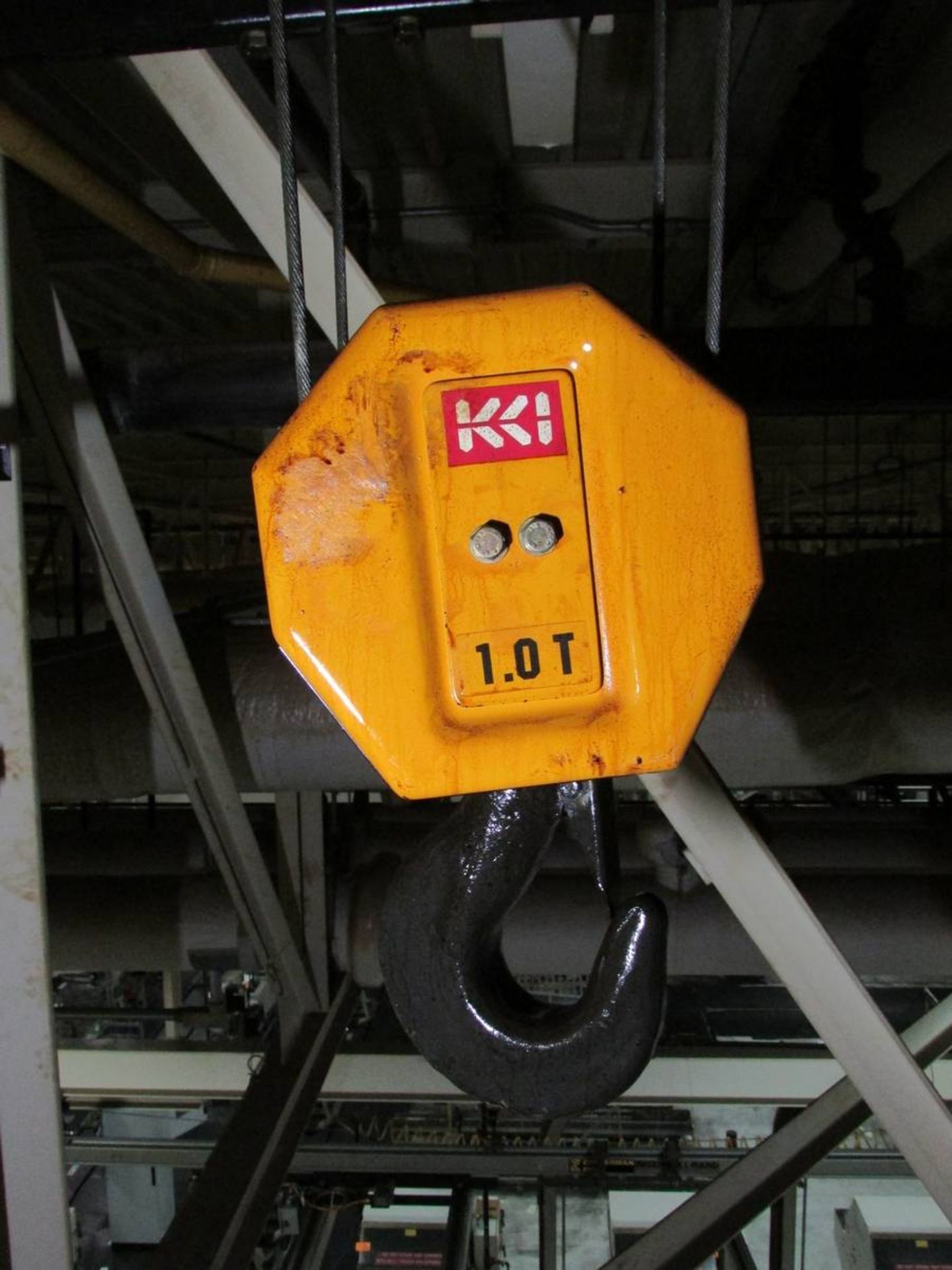 KoneCranes XL100 1 Ton Steel Braided Cable Electric Hoist - Image 3 of 5