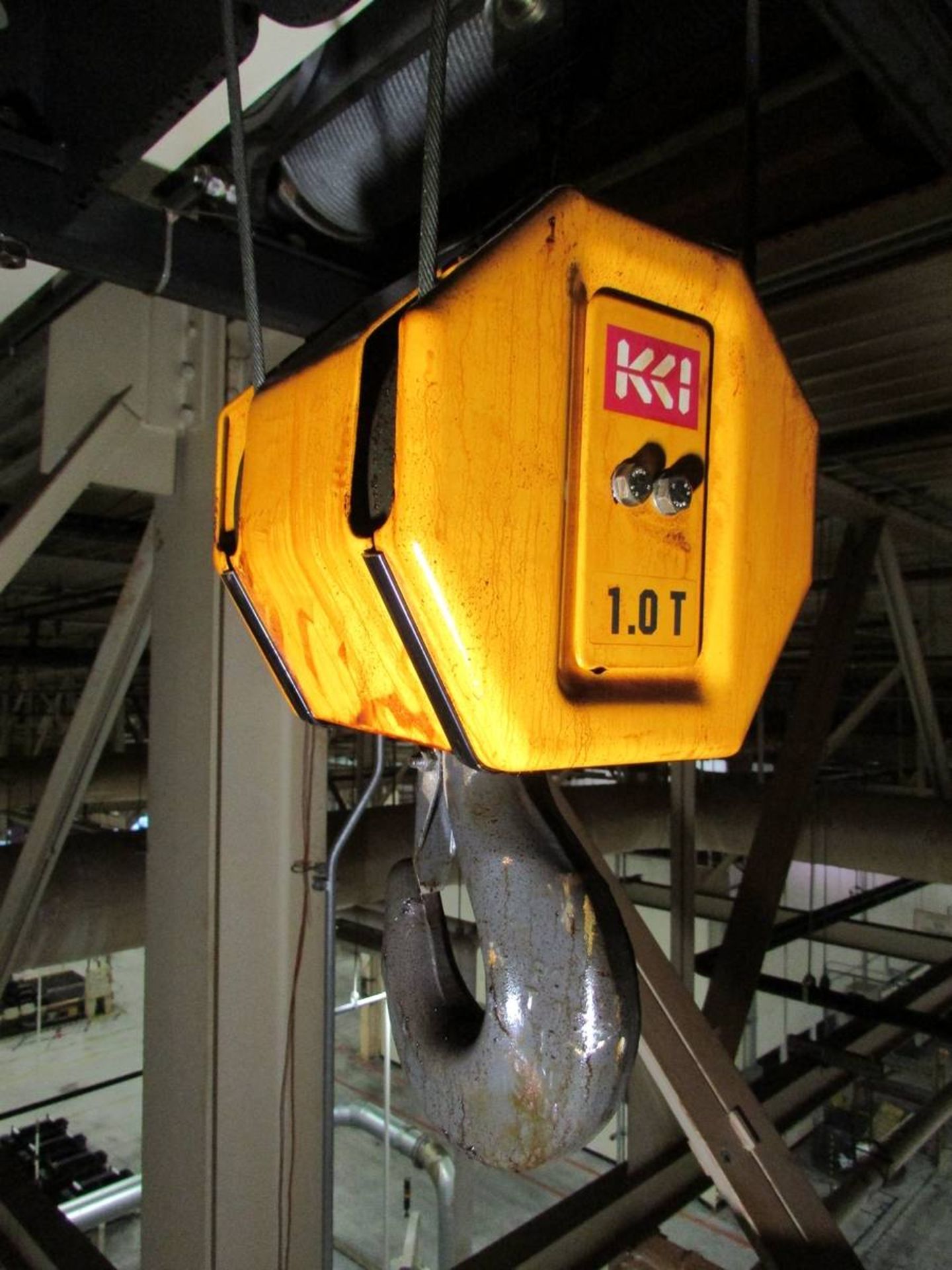 KoneCranes XL100 1 Ton Steel Braided Cable Electric Hoist - Image 4 of 6