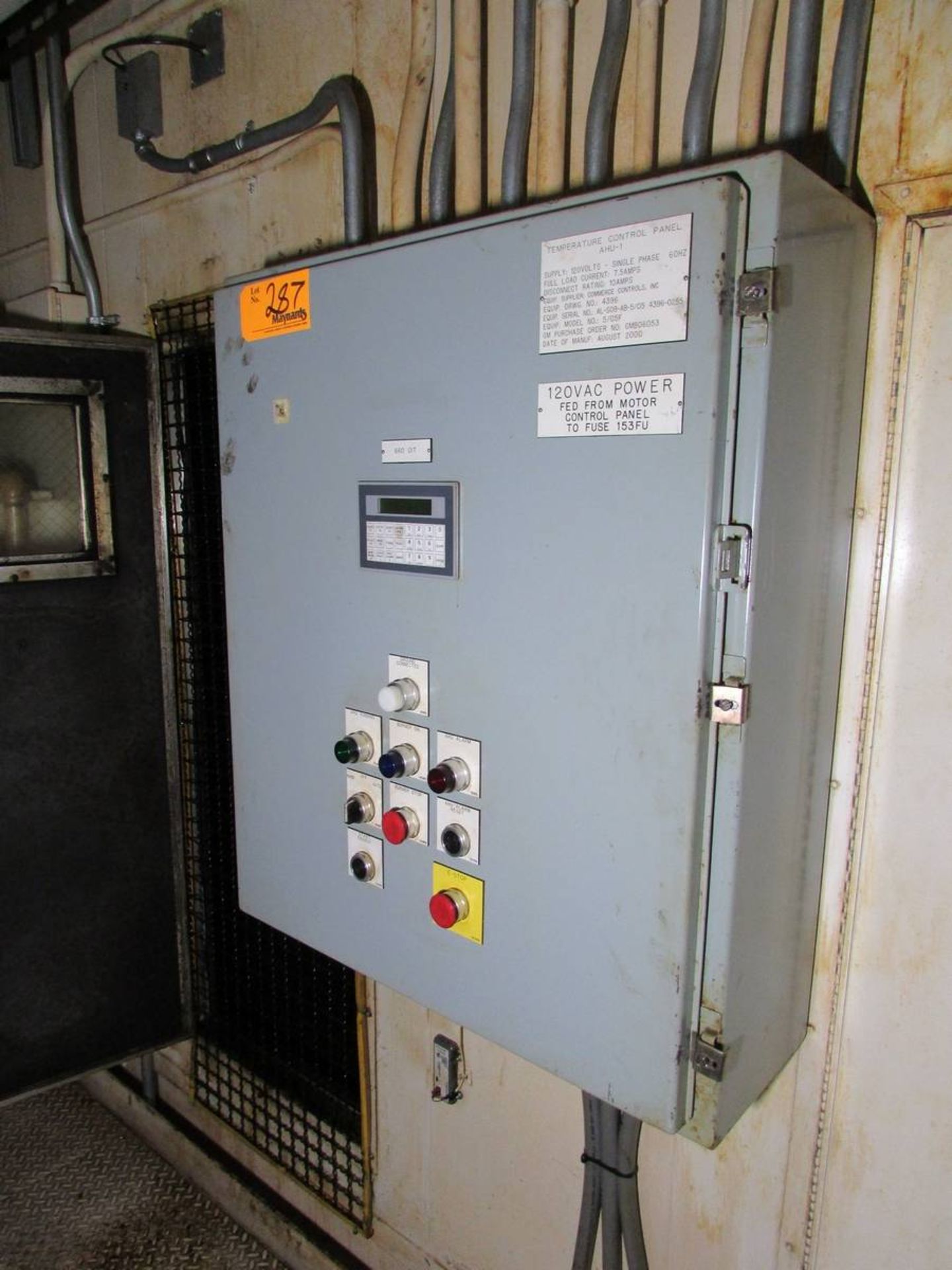 2000 Webco CUS-35 Overhead Air Handling Unit - Image 15 of 17