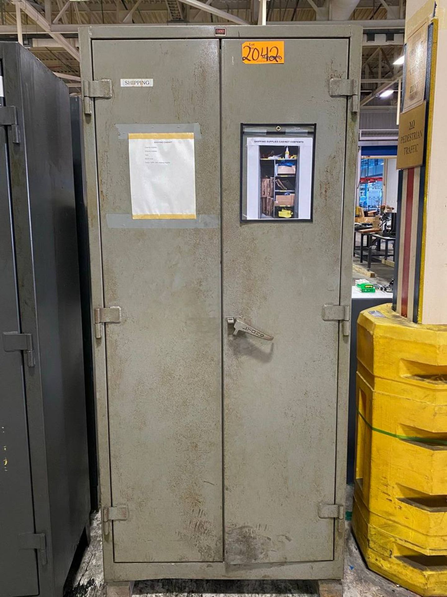 Lyon (1) Heavy-Duty 2-Door Storage Cabinets - Image 3 of 3