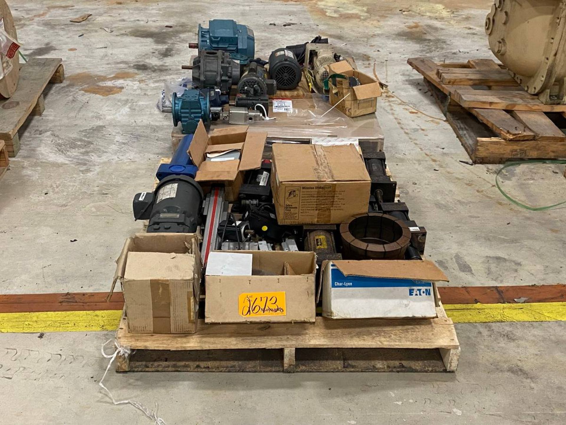 (2) Pallets Of Assorted Various Size Motors