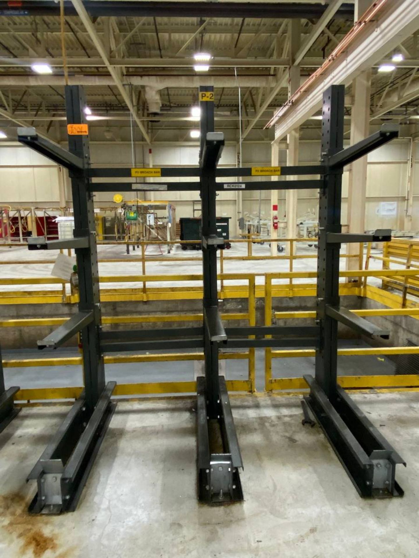 Steel tree Series 25 8' H x 76'' W Cantilever Racking - Image 3 of 4