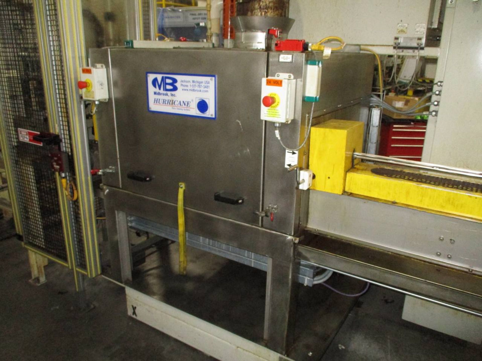 2008 Midbrook 5012 Wash/Blow-Off Flusher Single Lane Washer