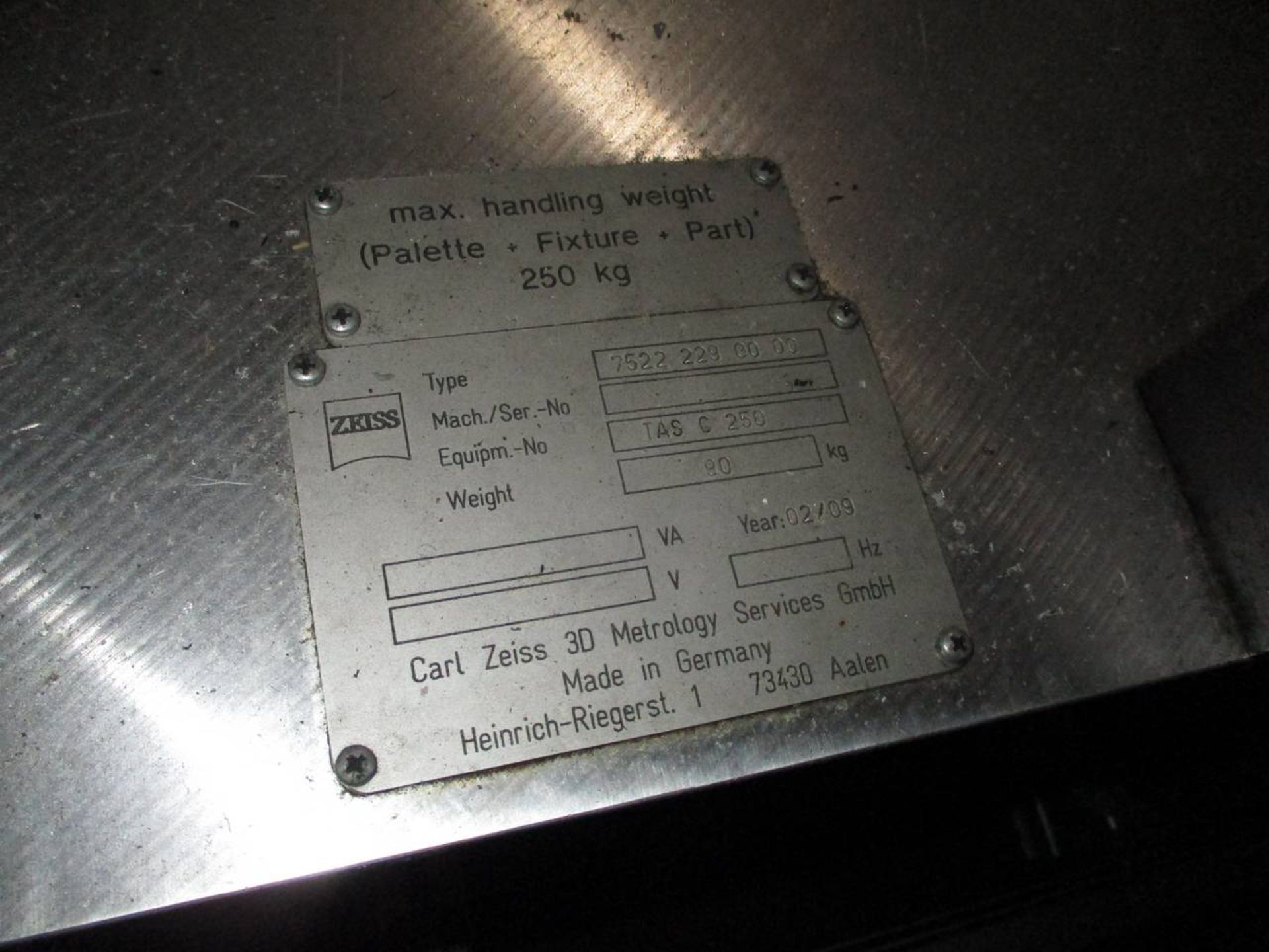 2006 Zeiss Center Max Navigator 11/12/7 Coordinate Measuring Machine - Image 6 of 17