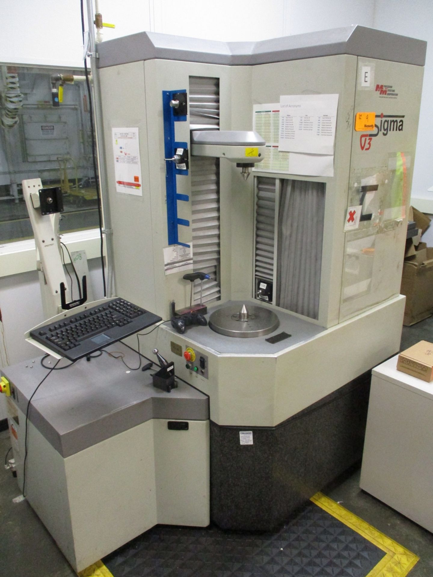 2006 M&M / Gleason Sigma V3 12" Gear Tester