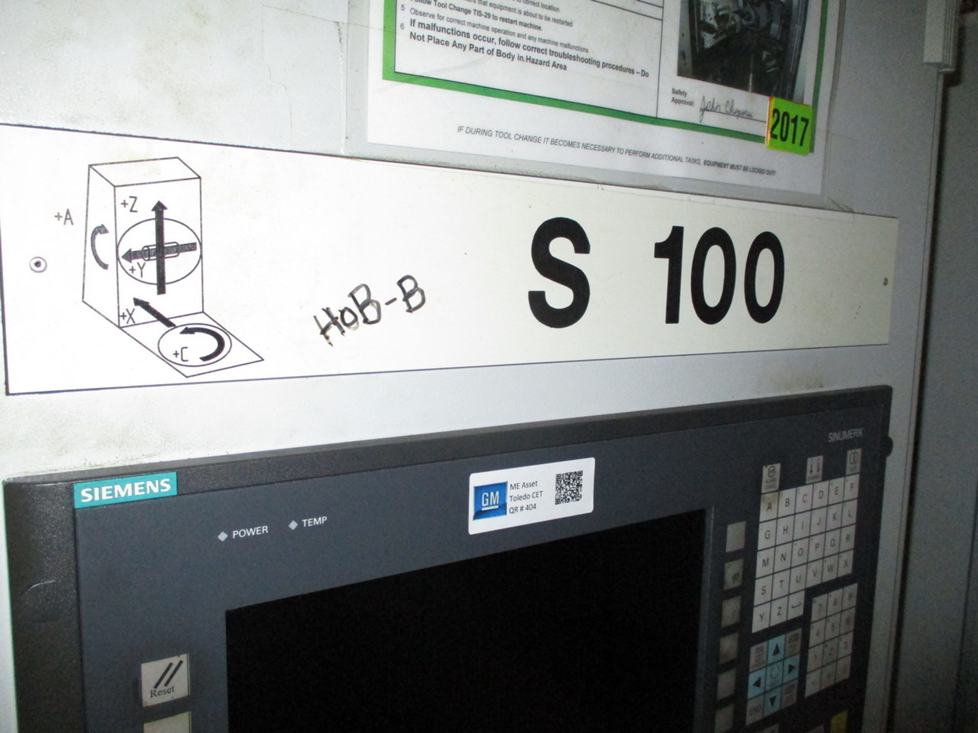 2009 Samputensilli S100 CNC Gear Hobber - Image 6 of 16