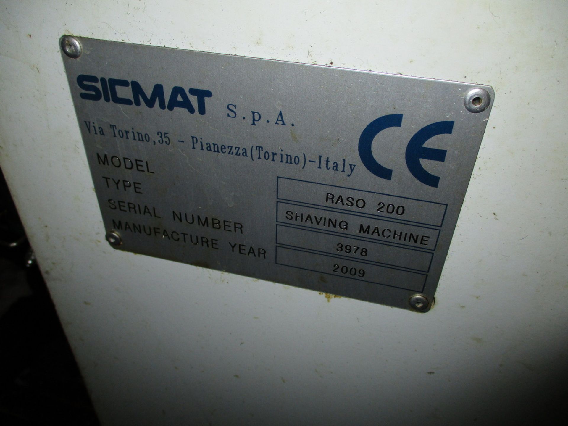 2009 Sicmat Raso 200 CNC Gear Shaver - Image 2 of 8