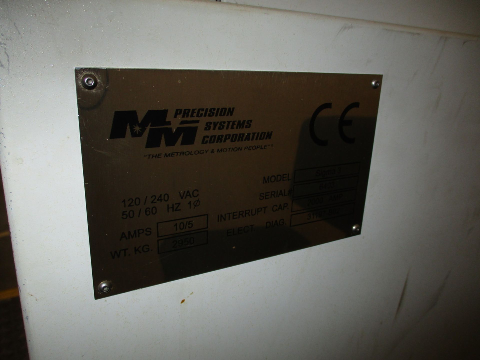 2006 M&M / Gleason Sigma V3 12" Gear Tester - Image 11 of 11