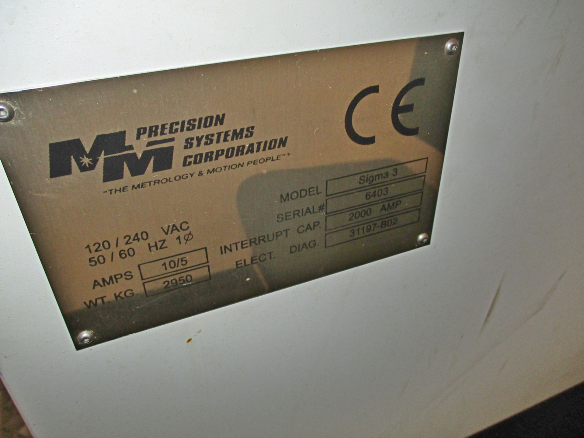 2006 M&M / Gleason Sigma V3 12" Gear Tester - Image 6 of 11