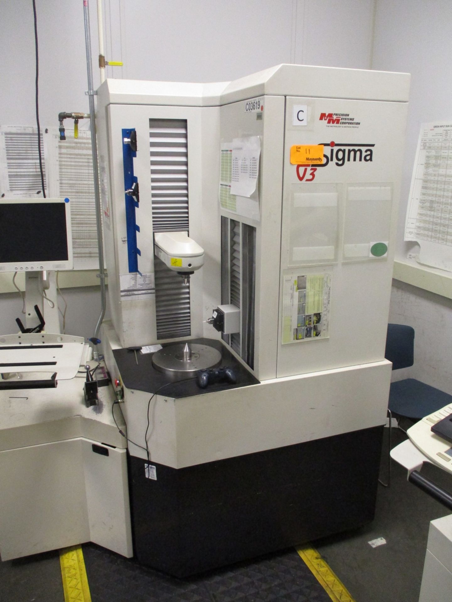 2006 M&M / Gleason Sigma V3 12" Gear Tester