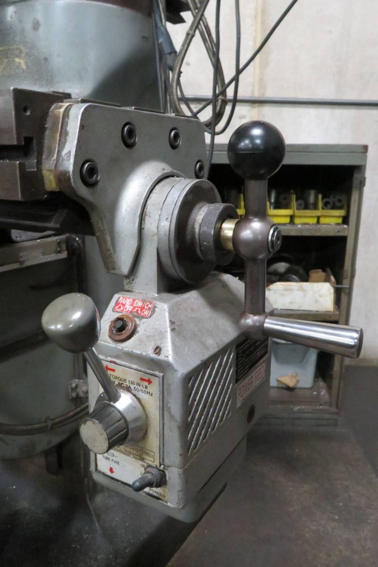 Bridgeport Vertical Milling Machine - Image 6 of 9