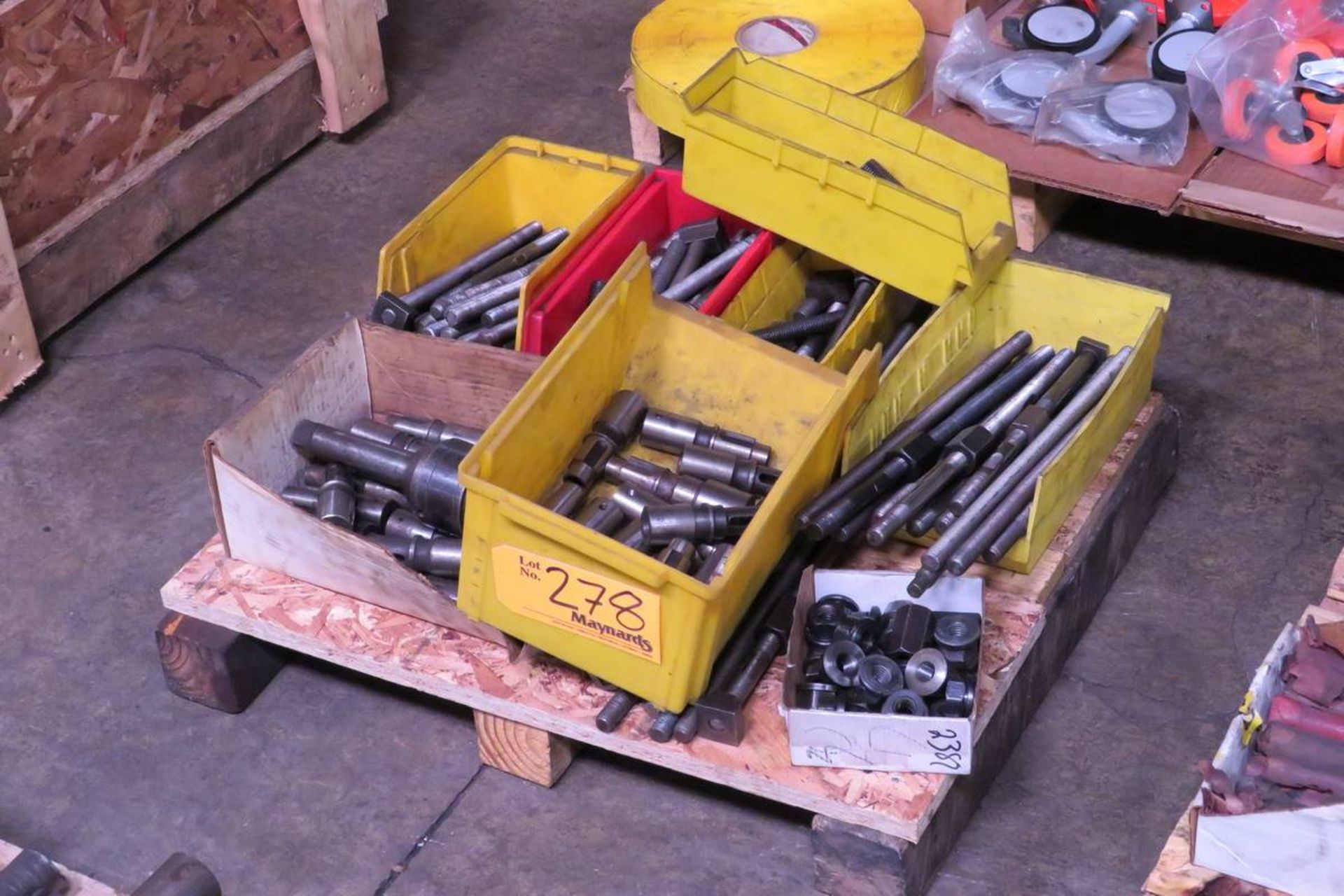 Pallet of Assorted Hold-Down Tooling