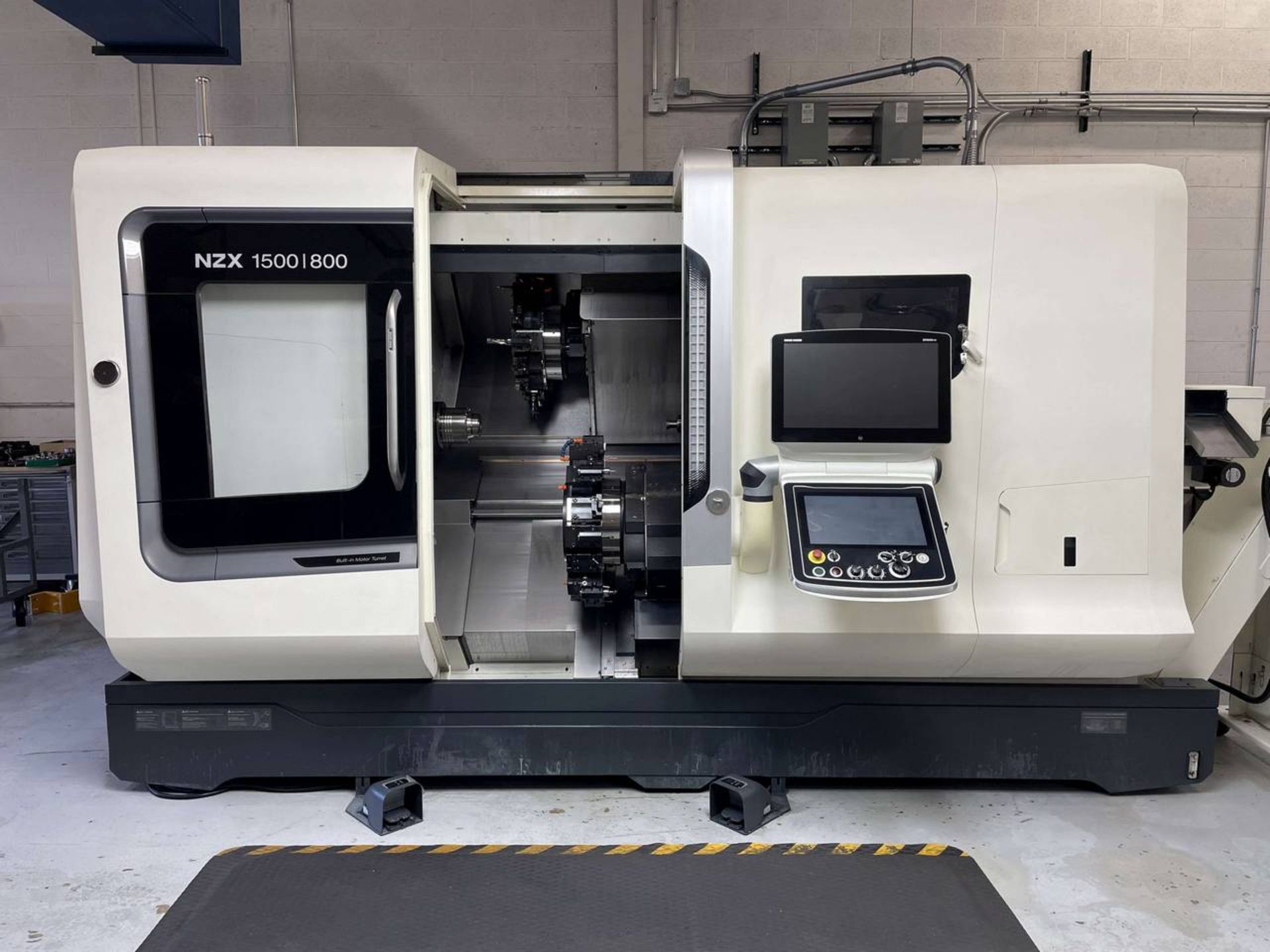 2015 DMG Mori NZX1500/800SY2 Twin Spindle Twin Turret CNC Turning Center