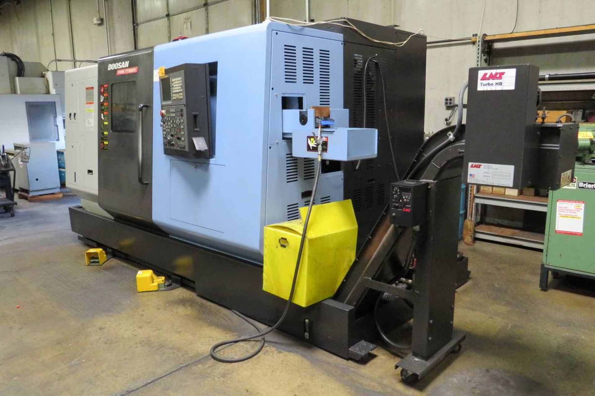 2011 Doosan Puma TT1800SY Twin Spindle Twin Turret CNC Turning Center - Image 3 of 15