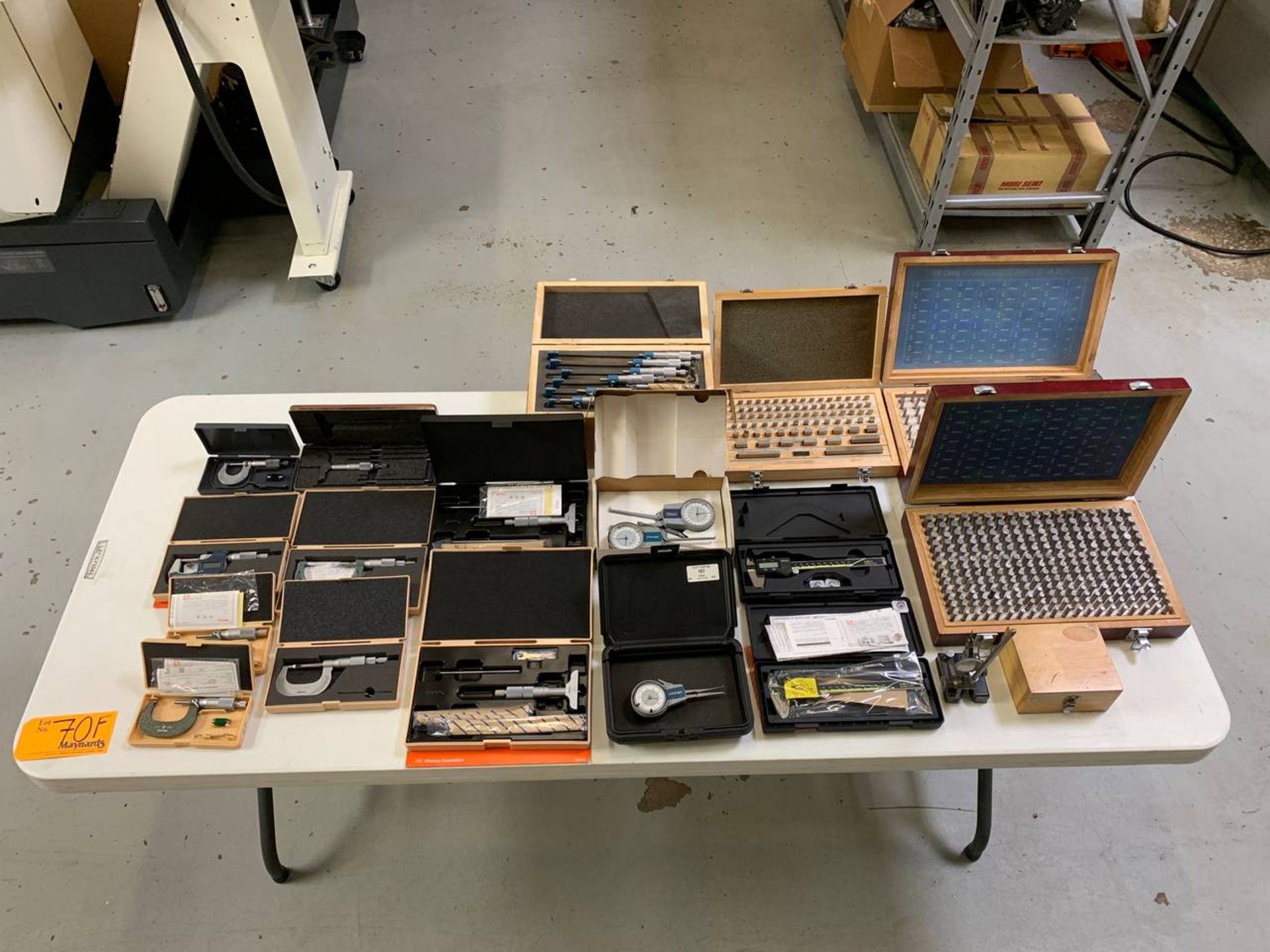 Lot of Inspection Equipment w/ Table