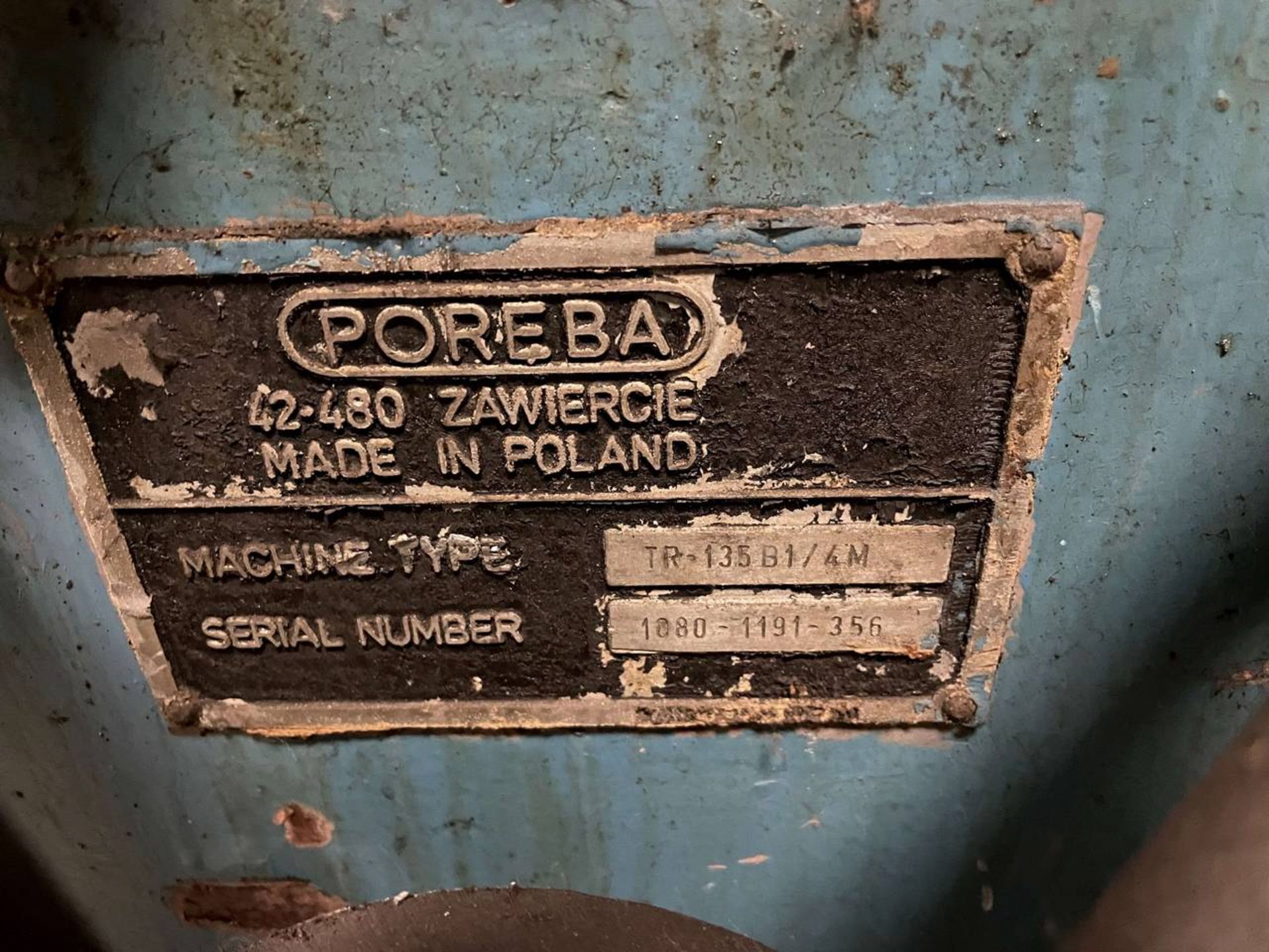 Poreba TR-135B1/4M Engine Lathe (53" x 156") - Image 15 of 15