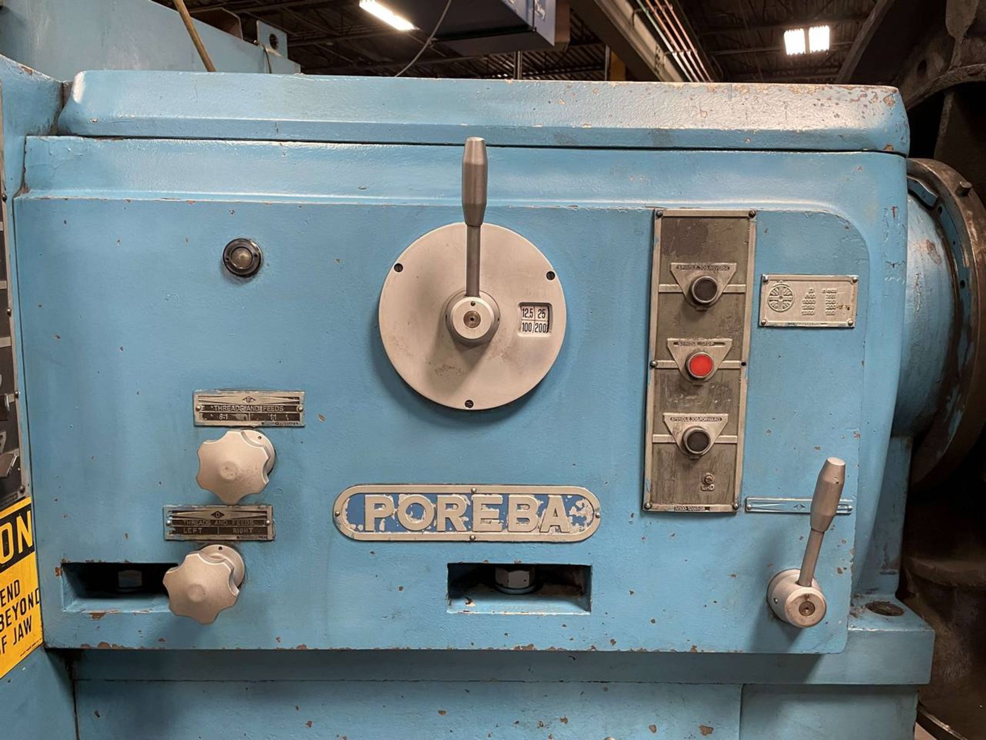 Poreba TR-135B1/4M Engine Lathe (53" x 156") - Image 14 of 15