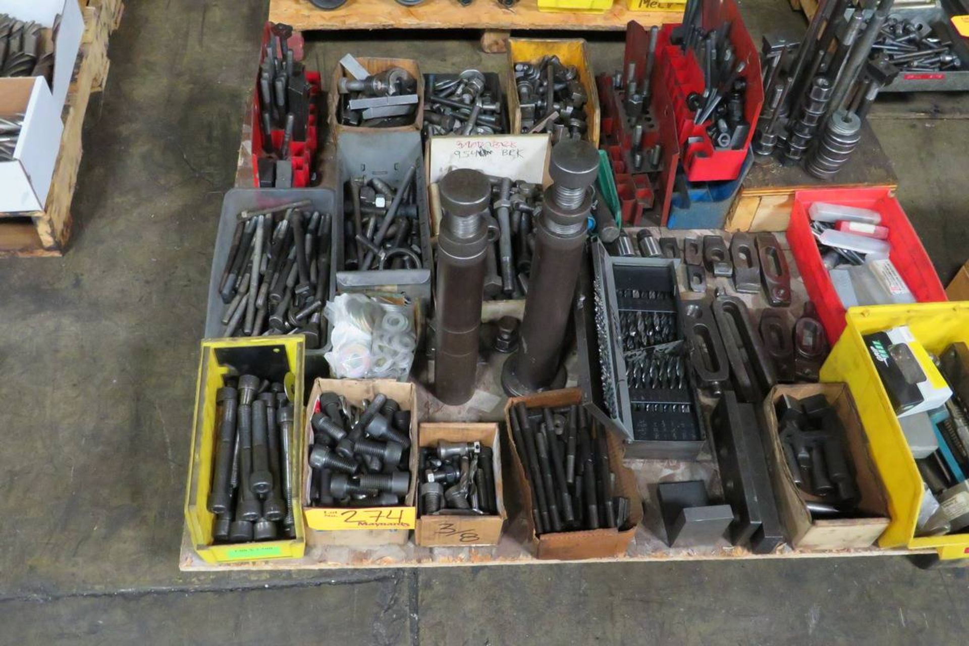 Pallet of Assorted Hold-Down Tooling - Image 2 of 2