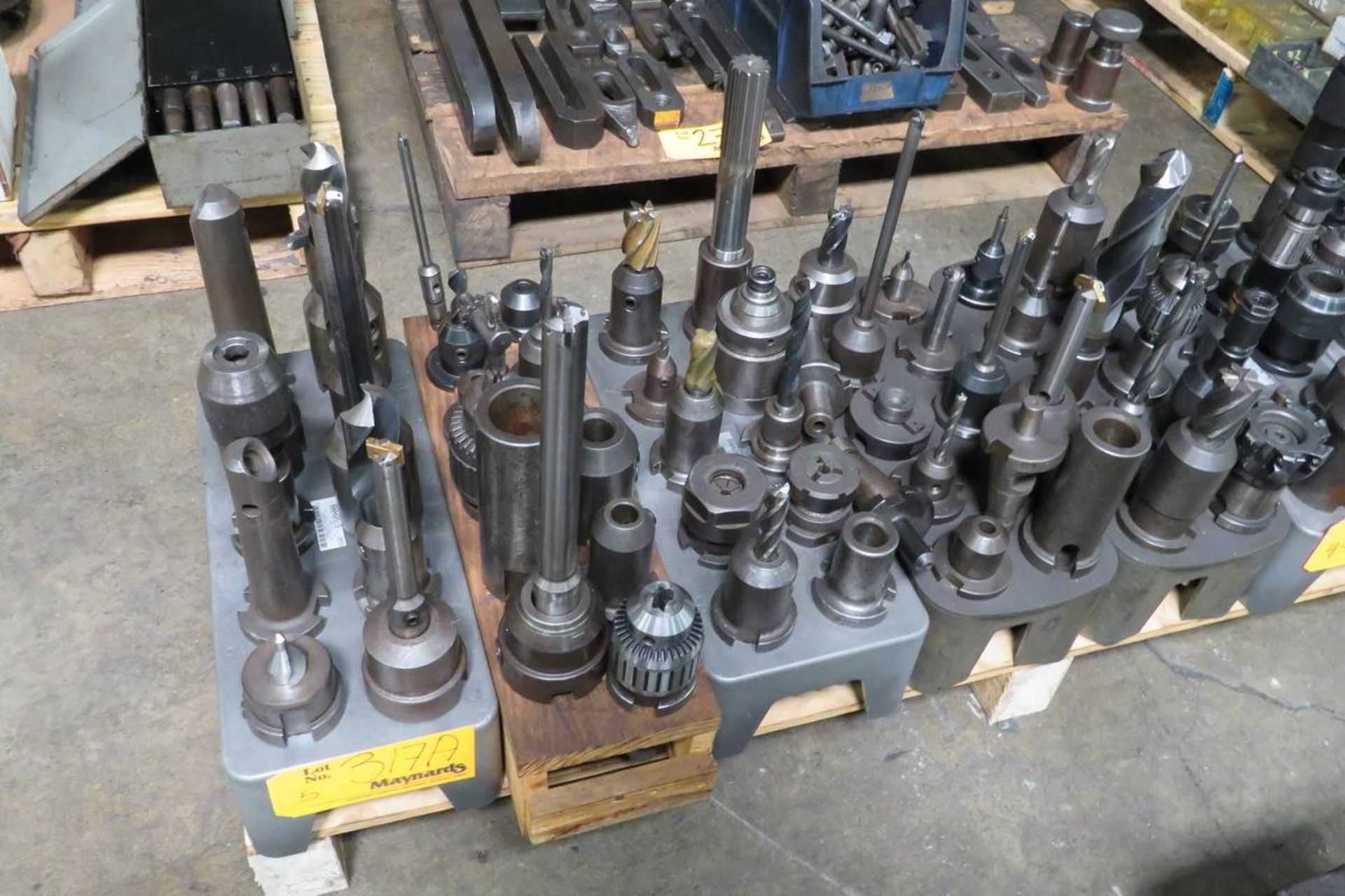 Lot of Assorted NMTB-40 Tooling