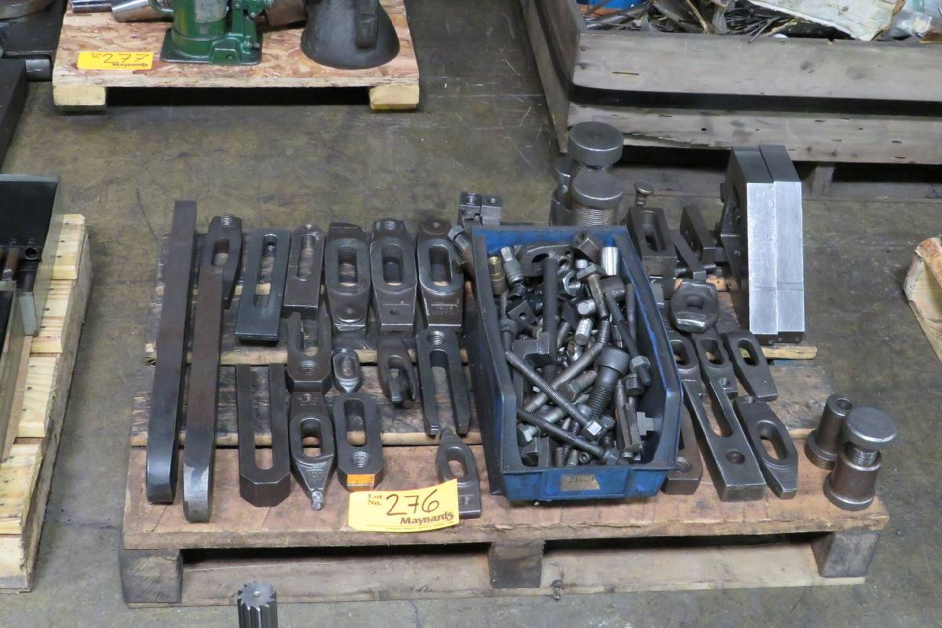 Pallet of Assorted Hold-Down Tooling