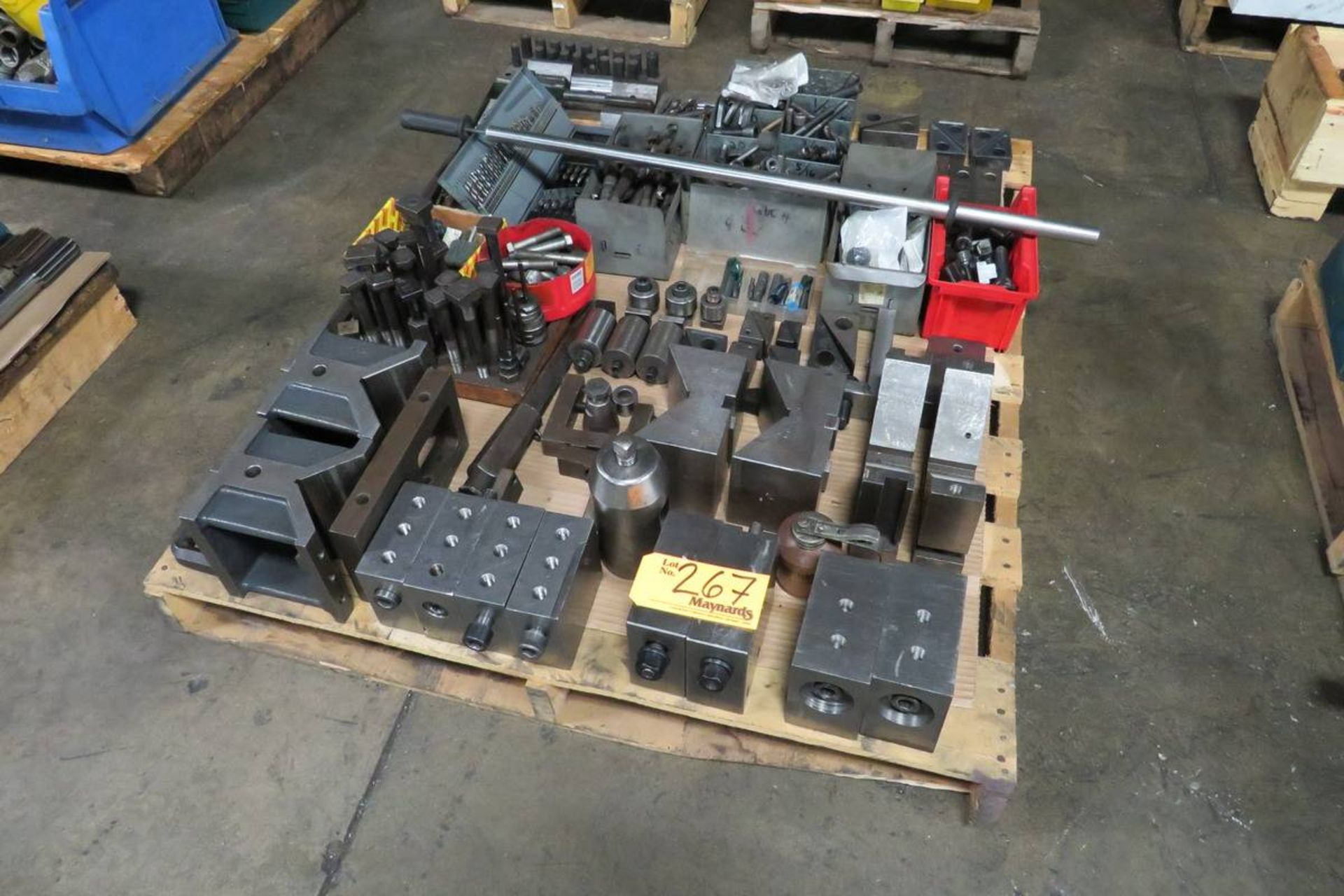 Pallet of Assorted Set-Up Tooling