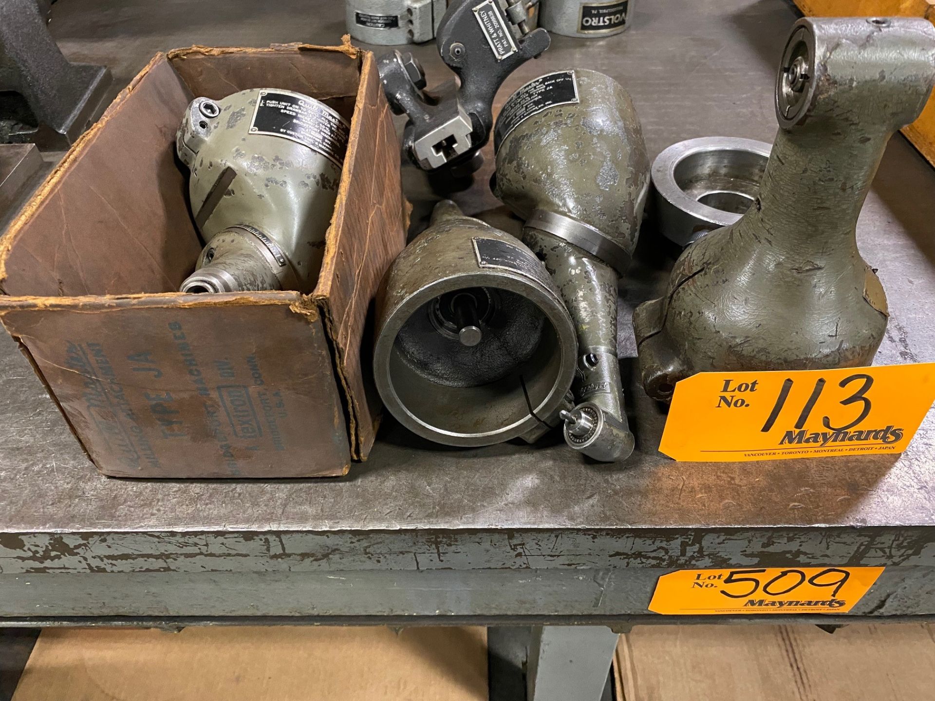 Lot of Bridgeport Right Angle Heads