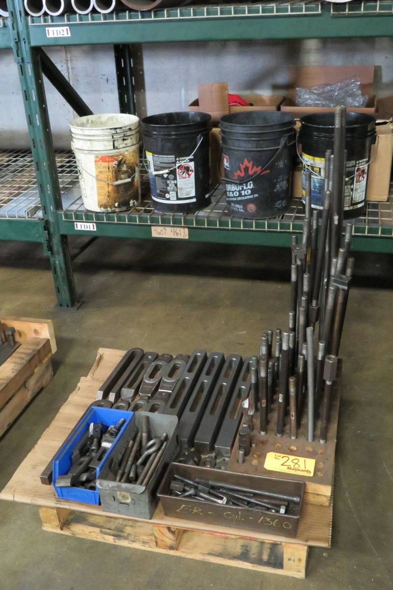 Pallet of Assorted Hold-Down Tooling