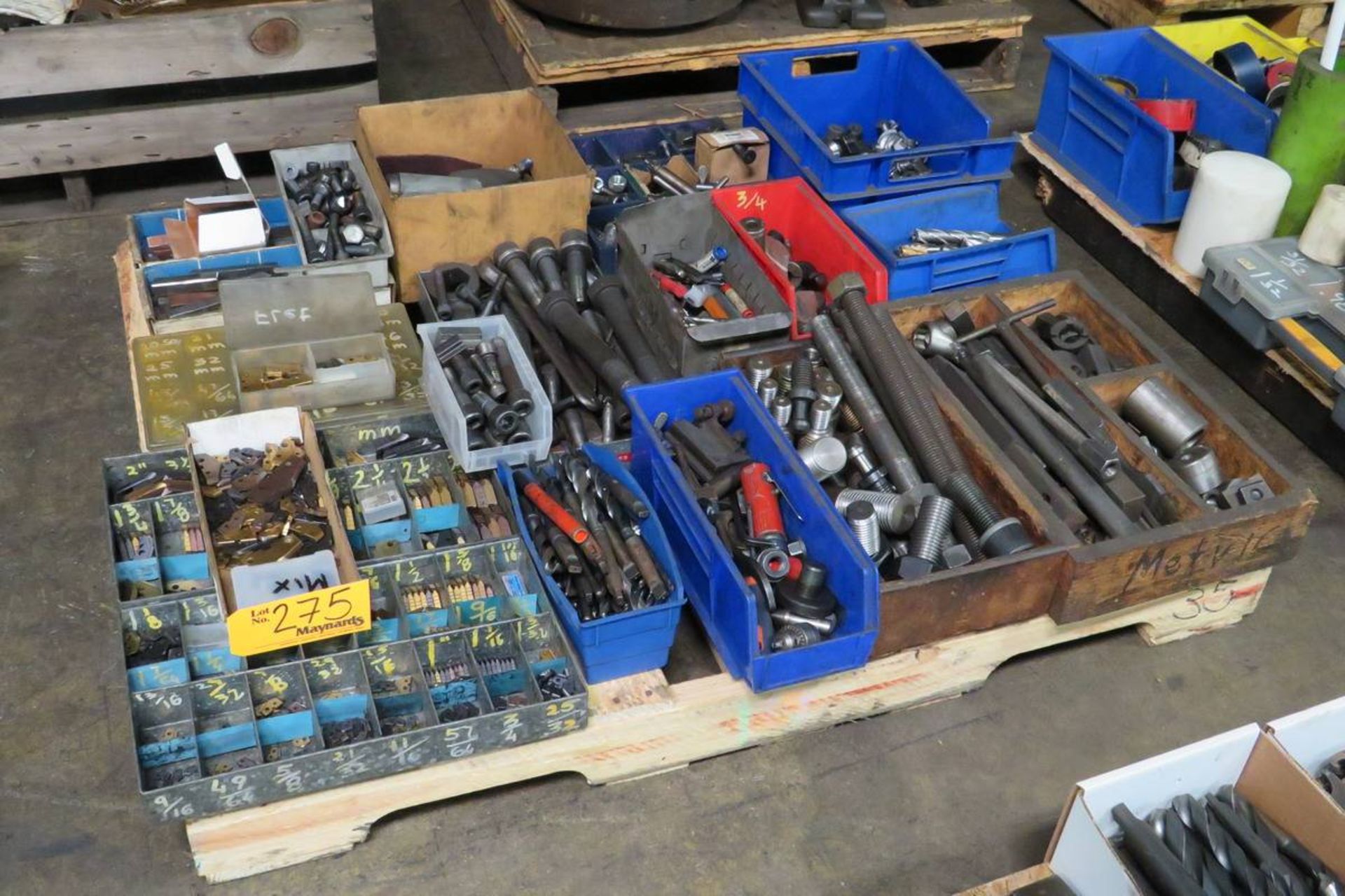 Pallet of Assorted Hold-Down Tooling