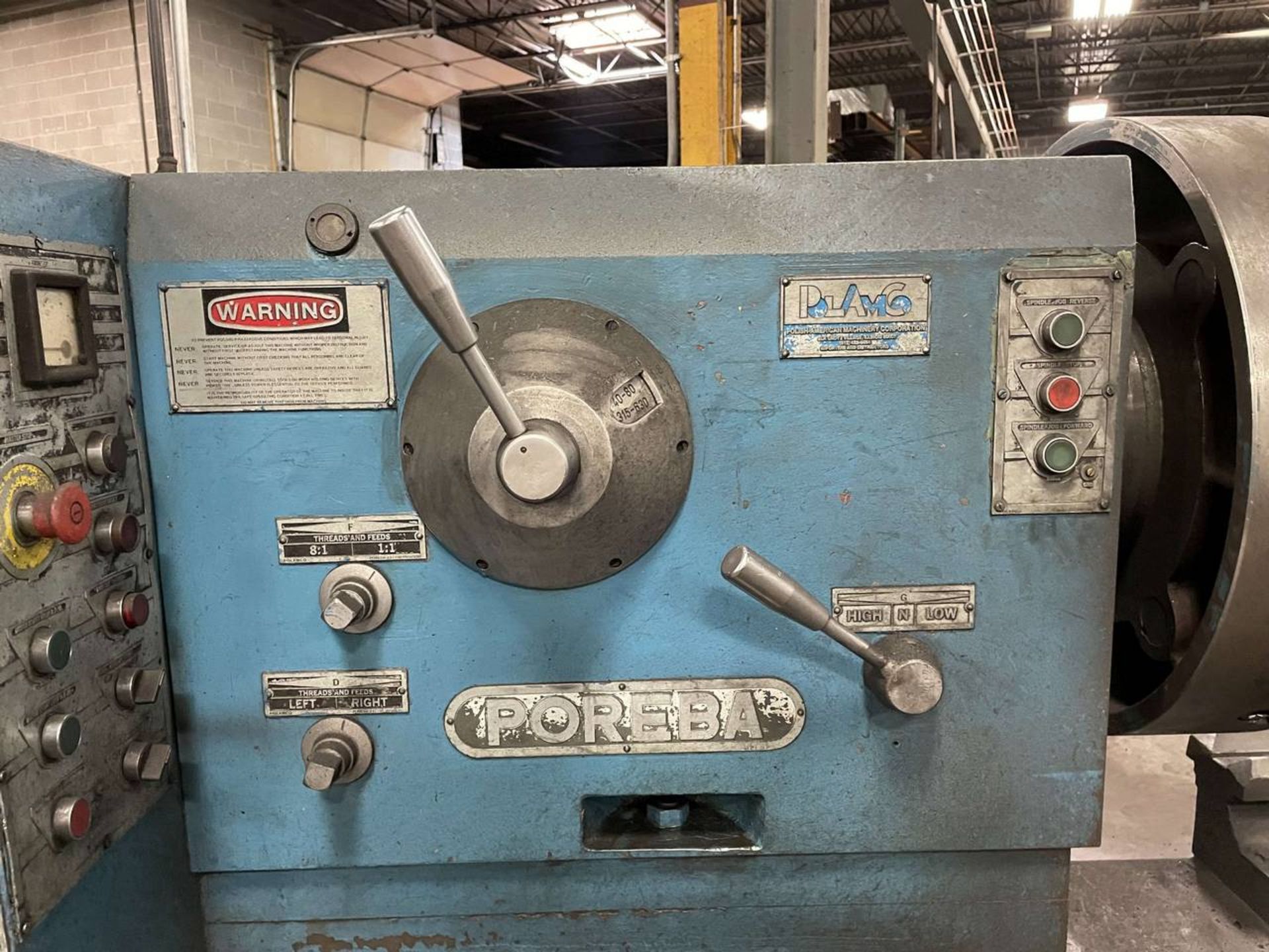 Poreba TPK-90A/4M Engine Lathe (36" x 156") - Image 9 of 11