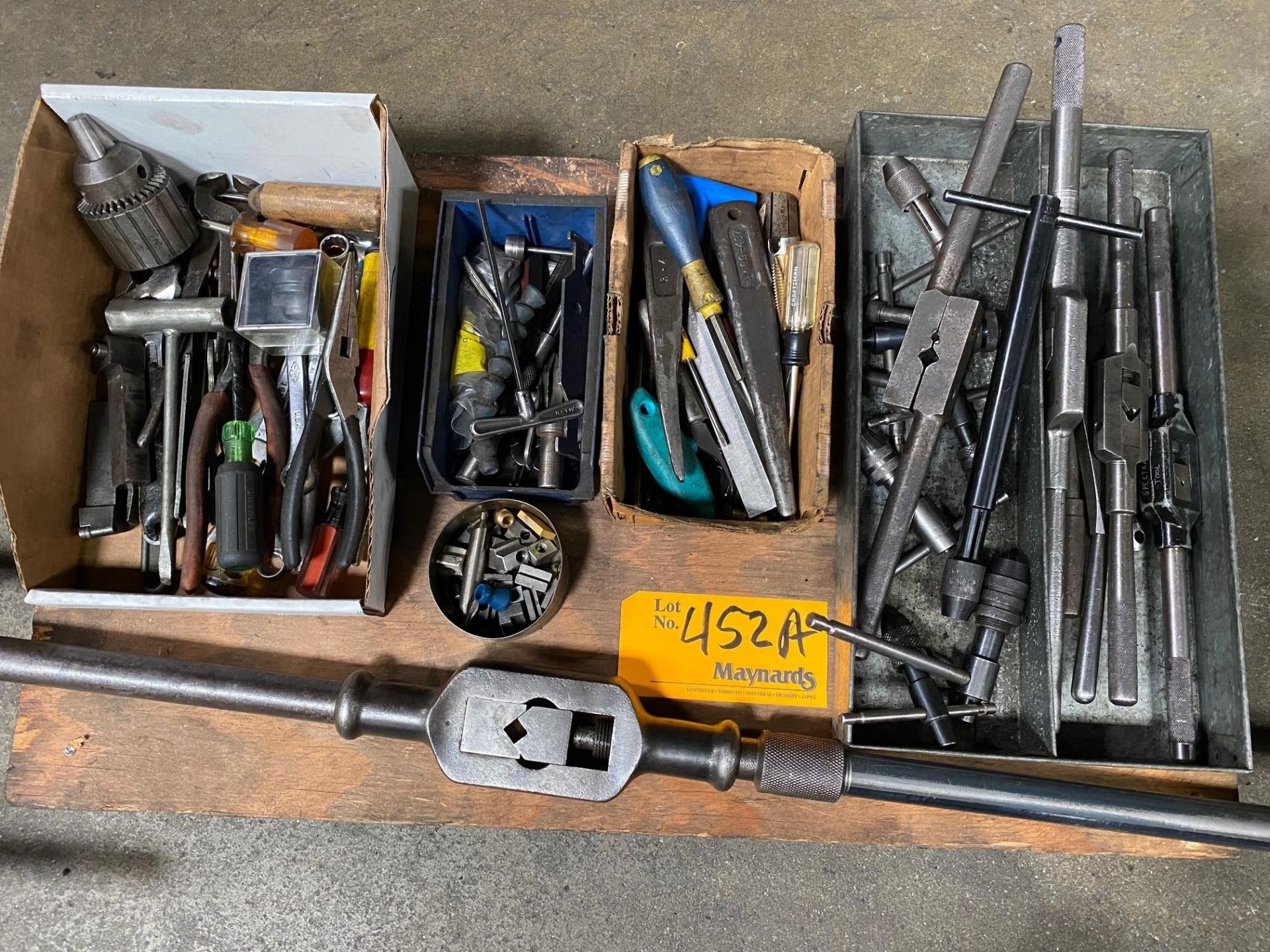 Lot of Assorted Tooling and Tap Handles