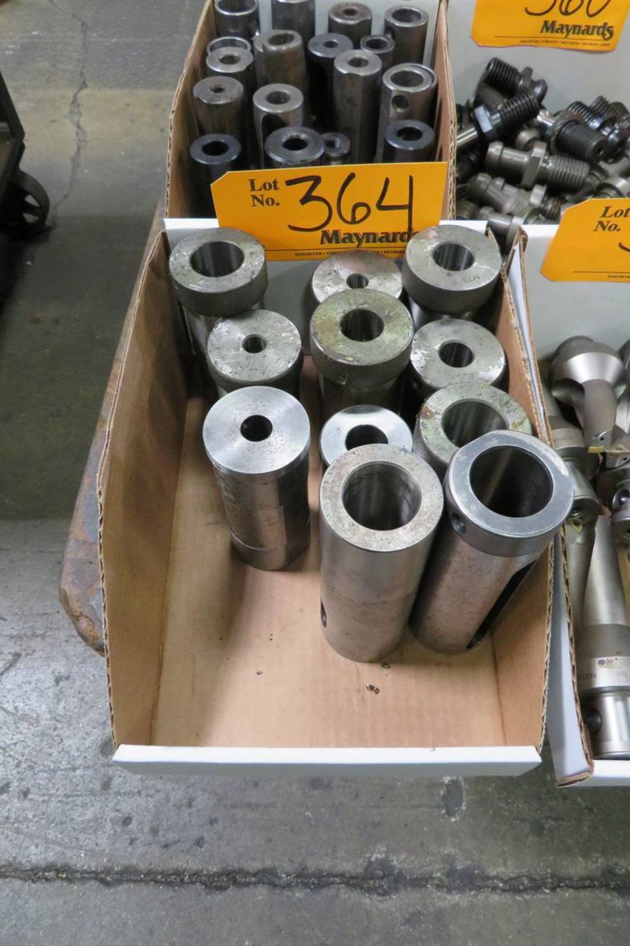 Lot of Assorted Lathe Boring Bar Sleeves