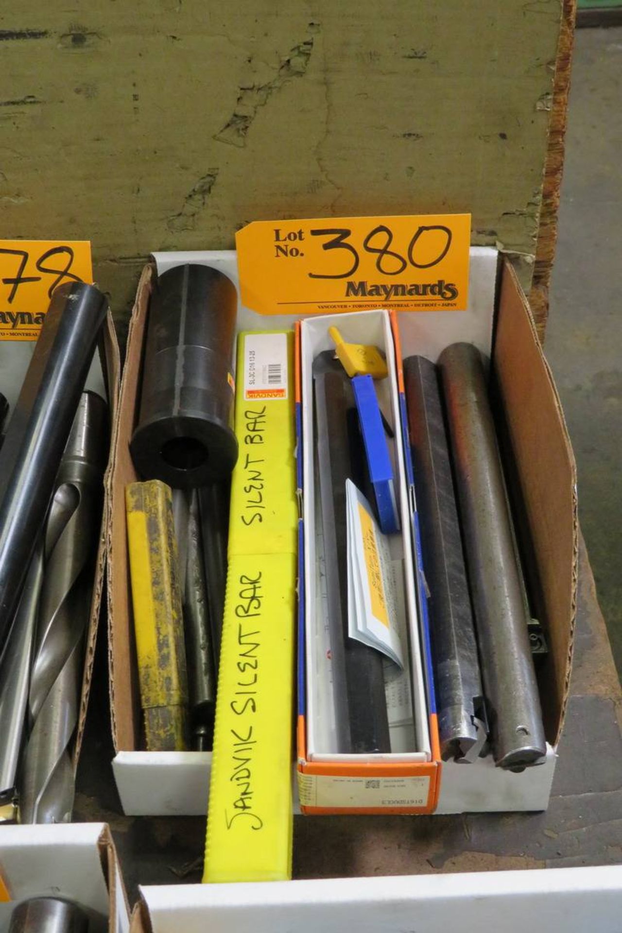 Lot of Assorted Lathe Boring Bars