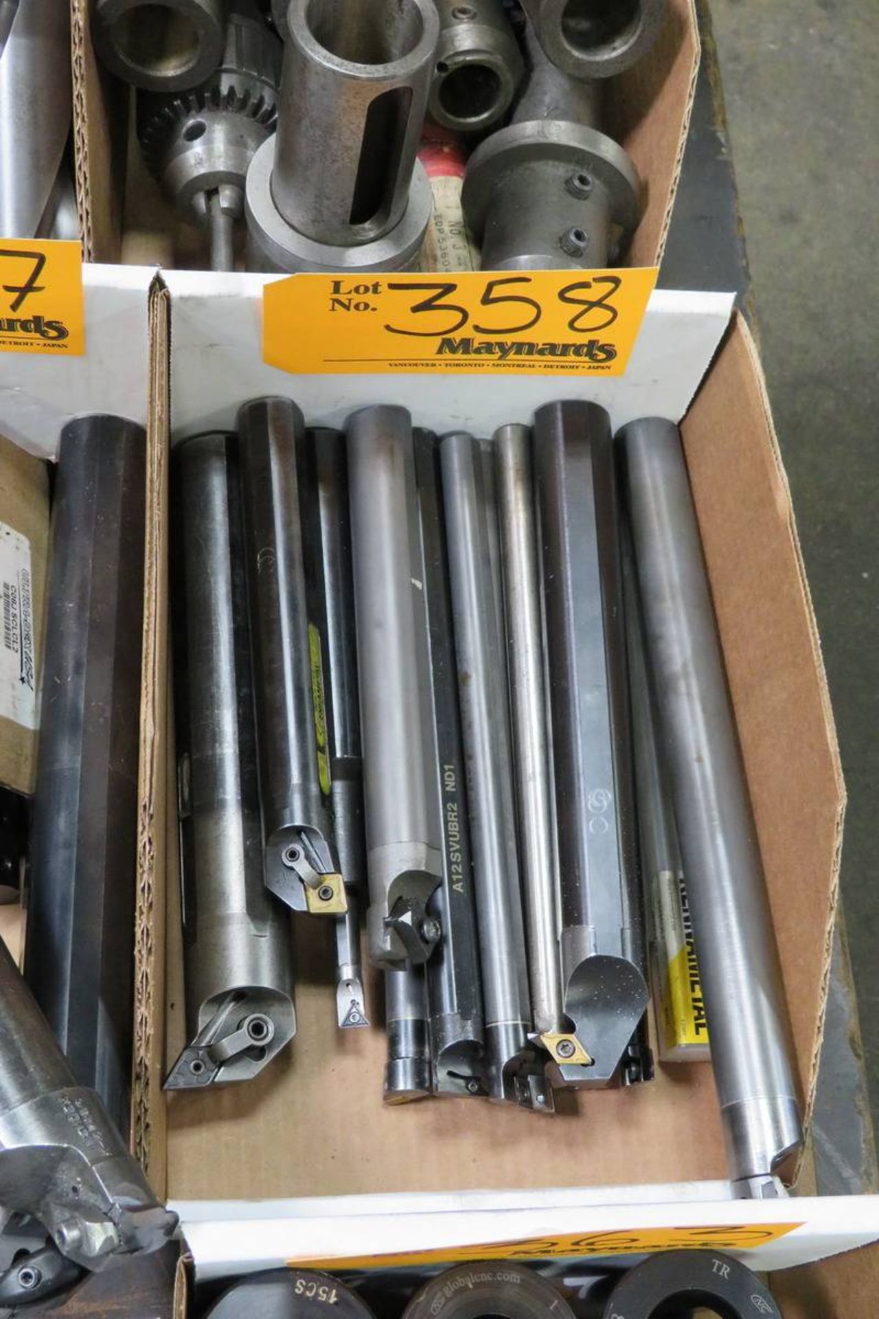 Lot of Assorted Lathe Boring Bars;