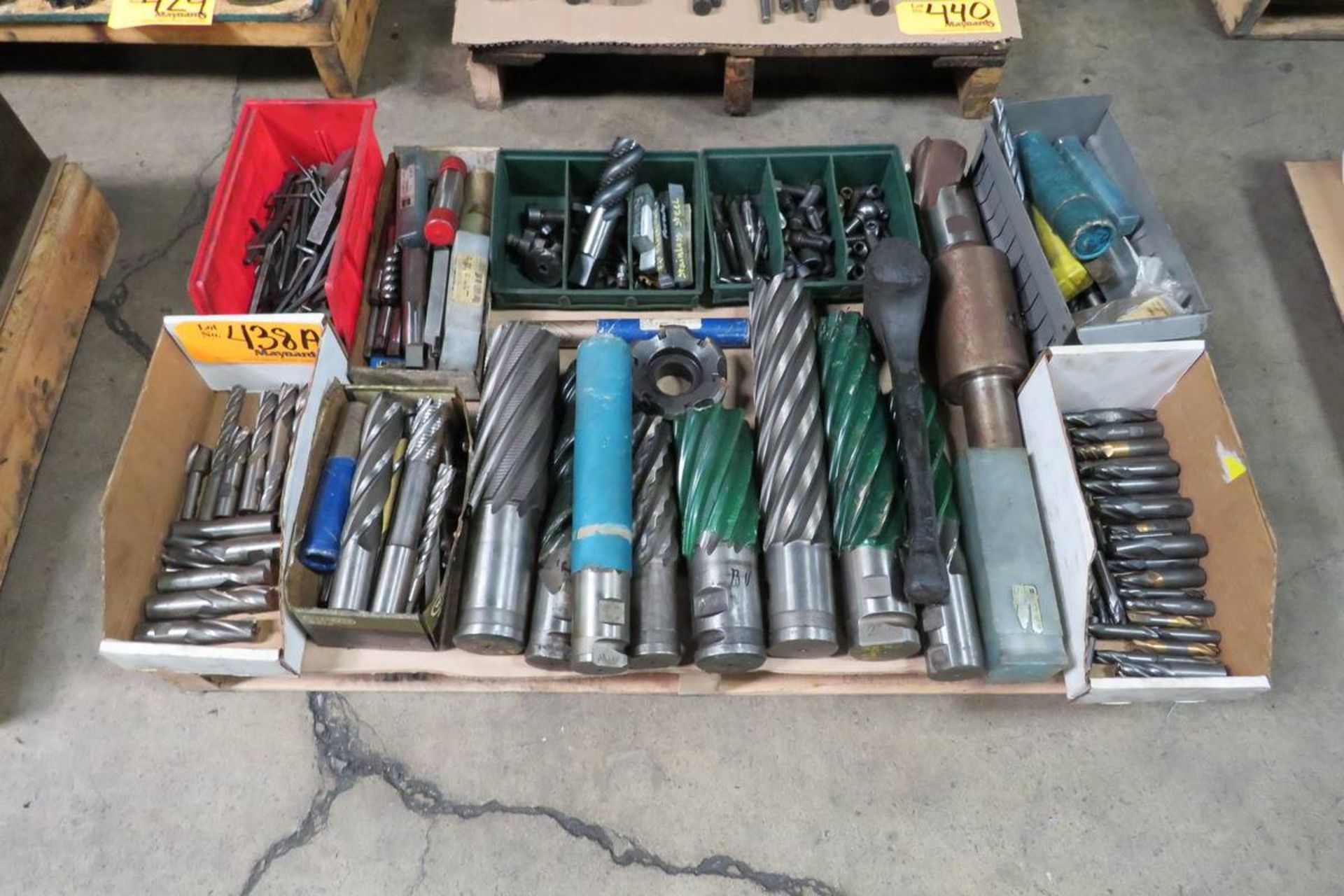 Lot of Assorted HSS Endmills