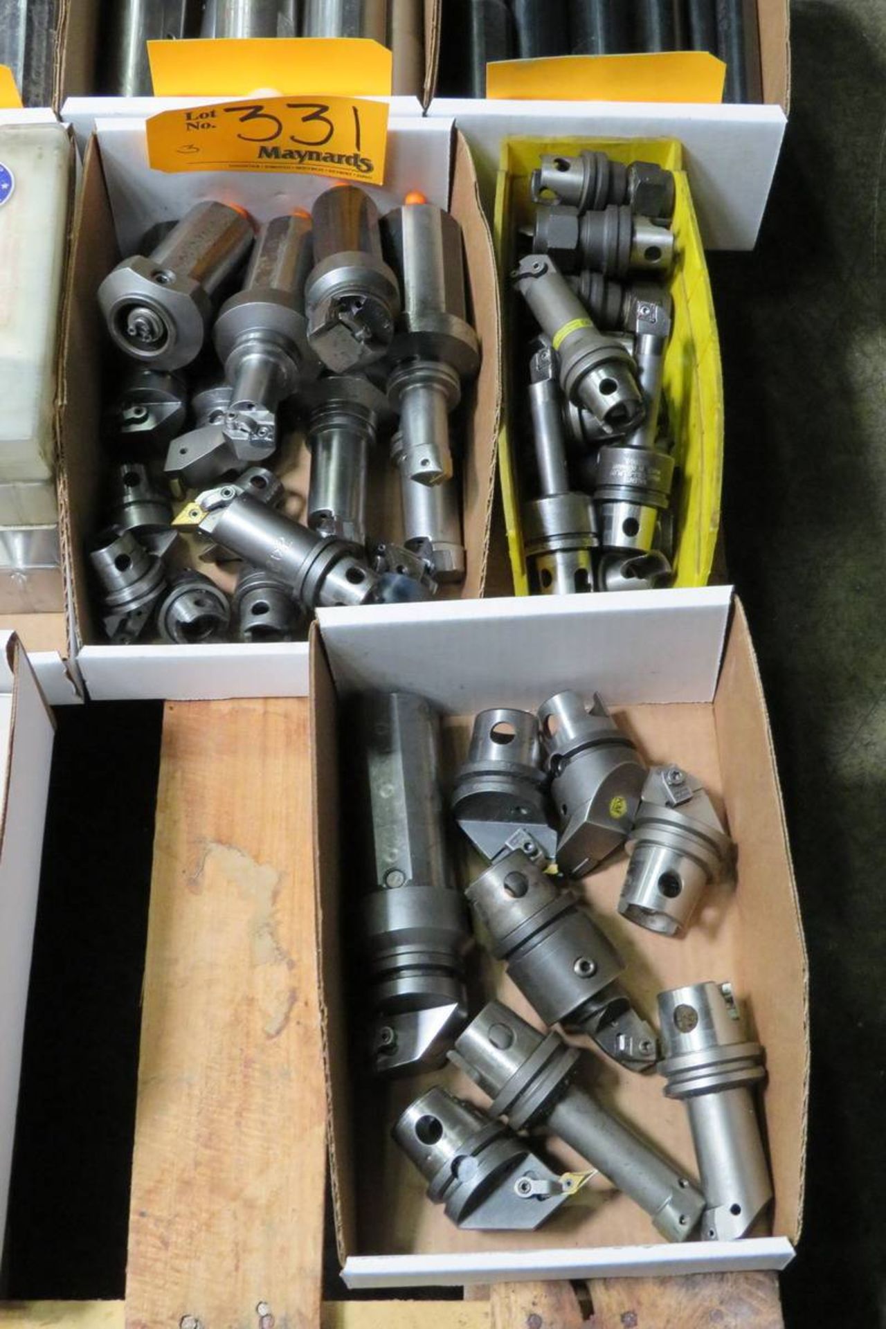 Lot of Assorted KM40 and KM50 Lathe Tool Holders