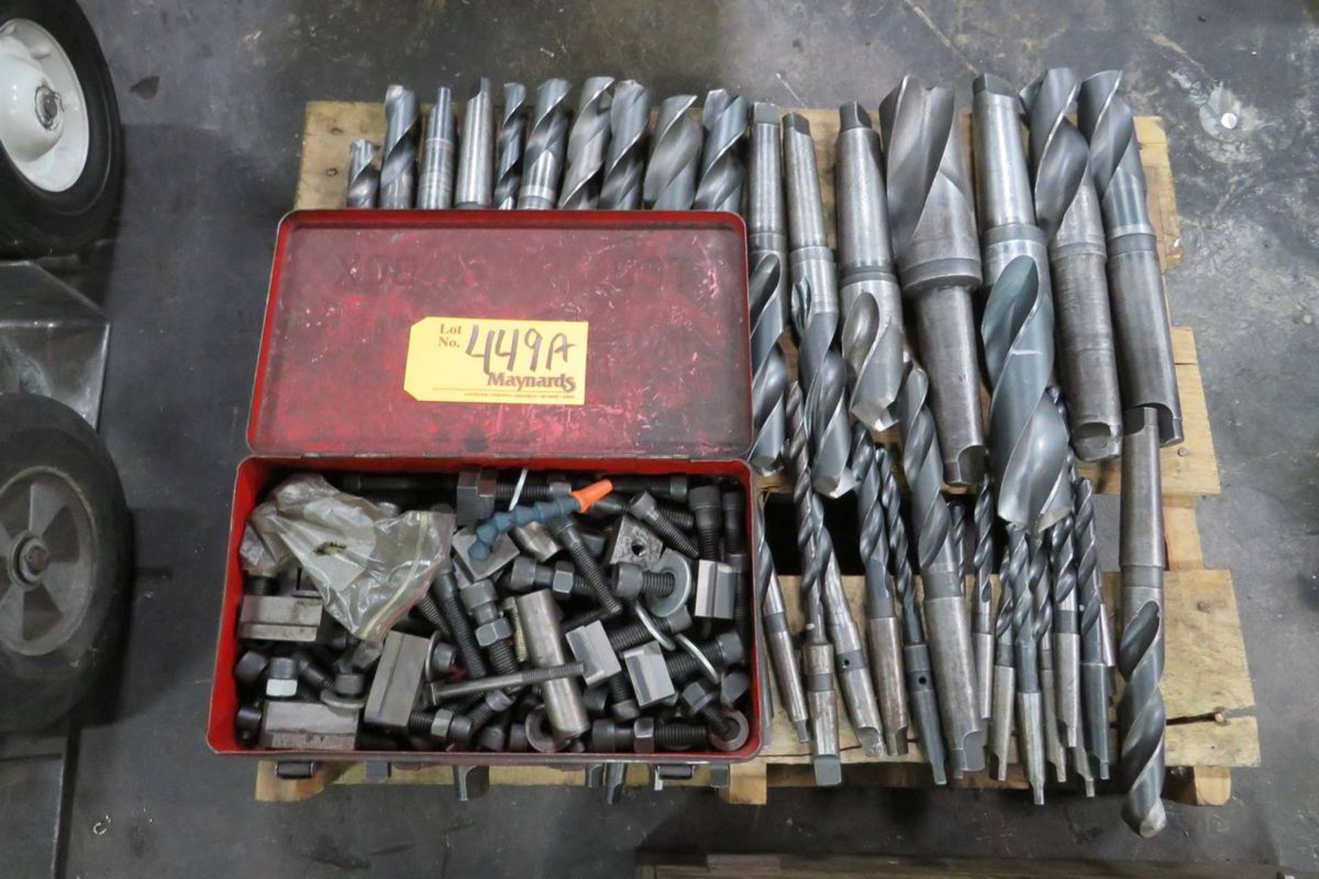 Lot of Assorted Large Drill Bits