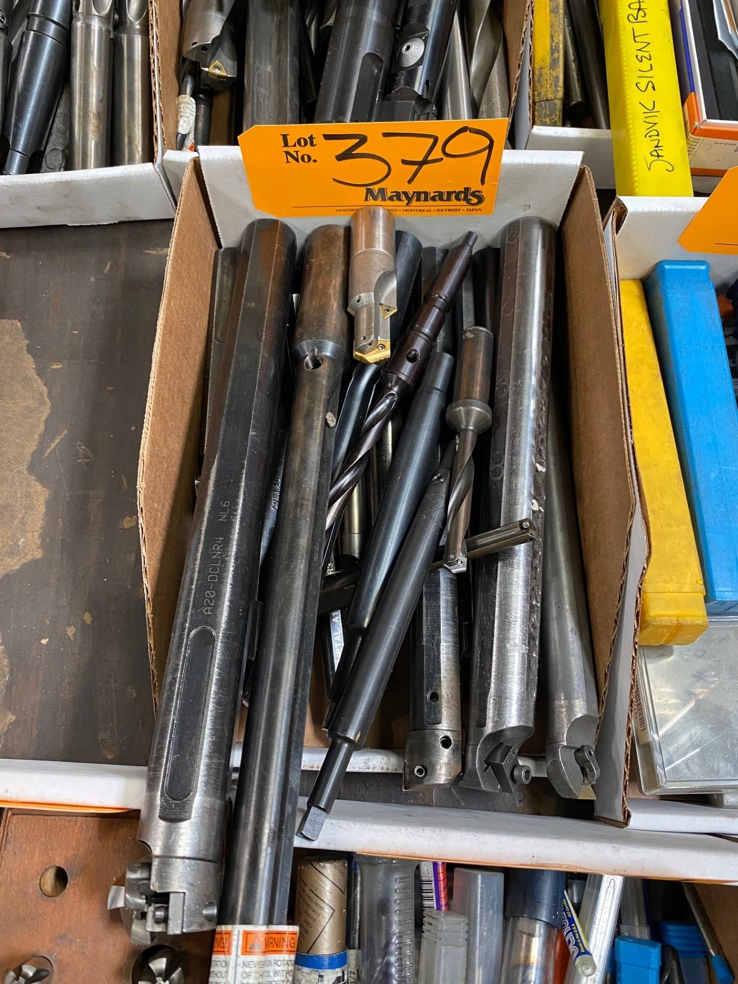 Lot of Assorted Lathe Boring Bars