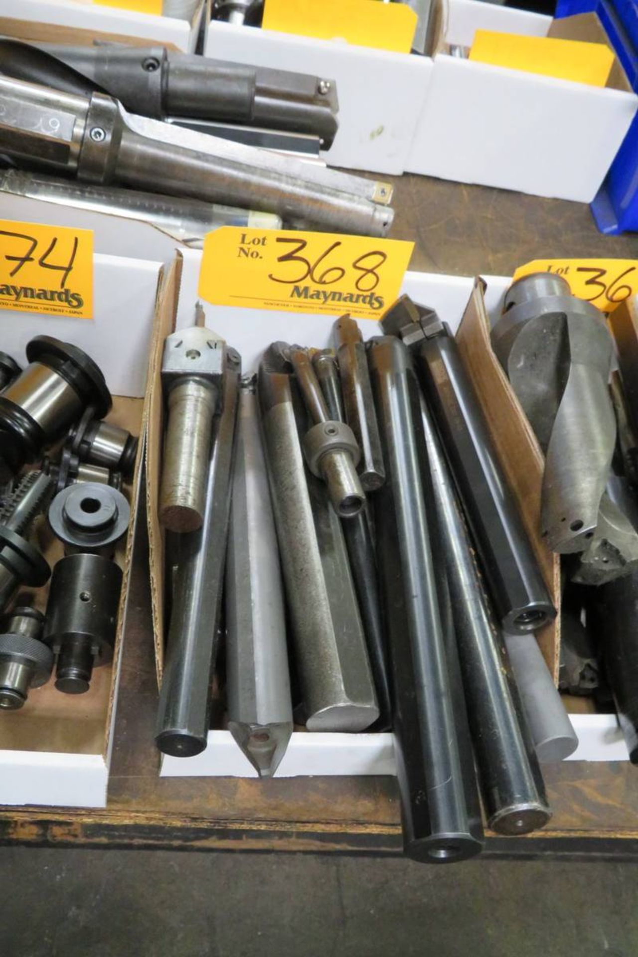 Lot of Assorted Lathe Boring Bars;