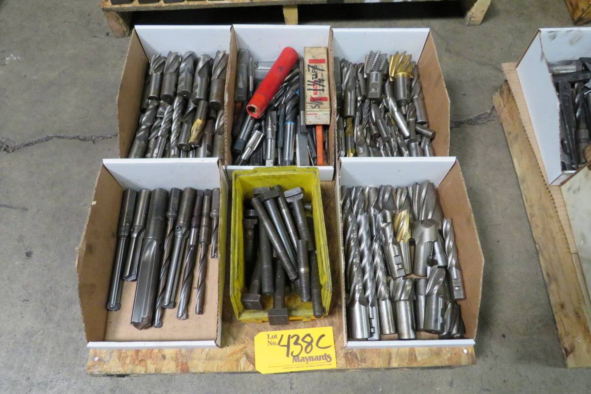 Lot of Assorted HSS Endmills,