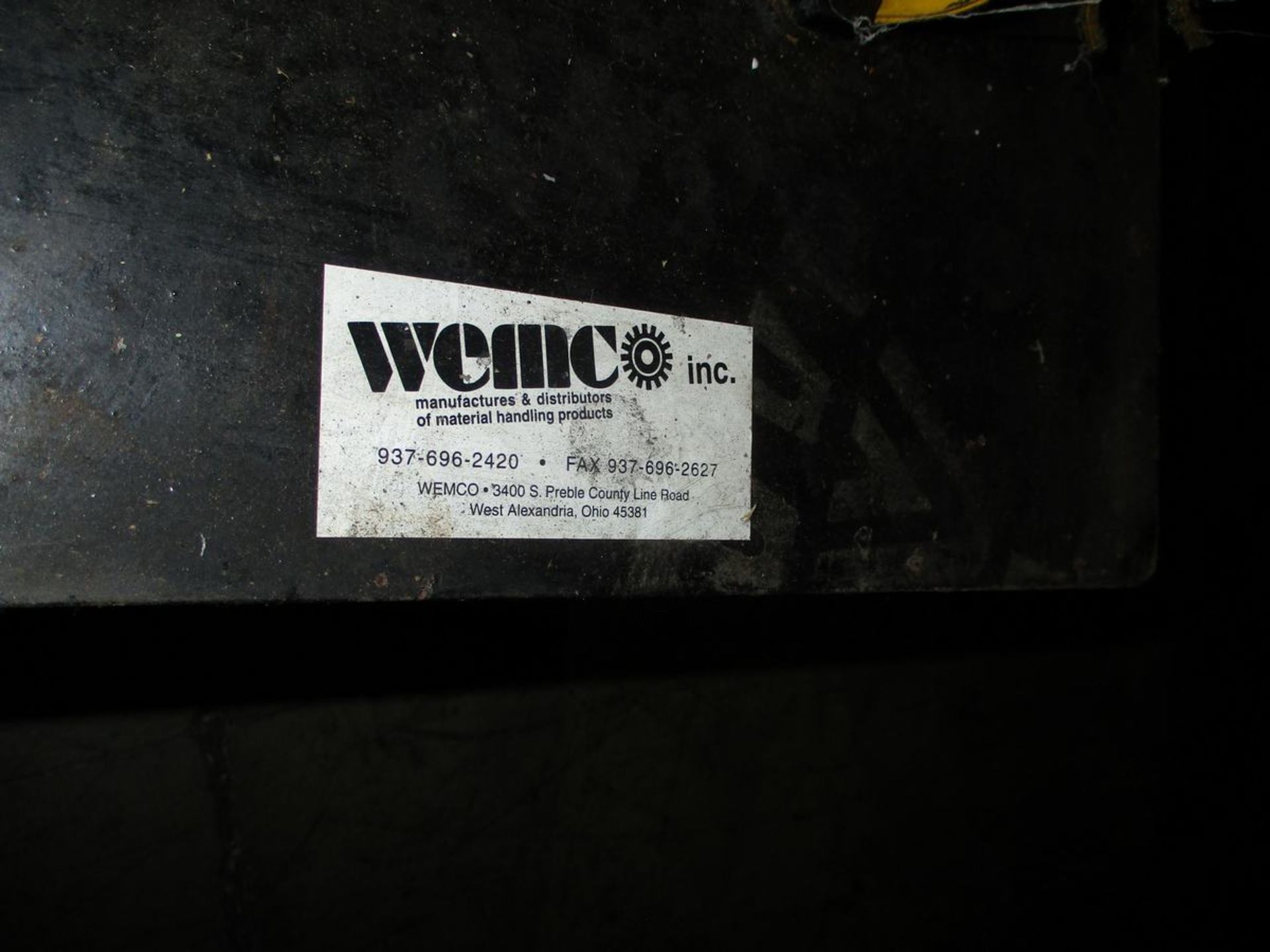 Wemco 6.500 Lb Capacity Portable Power Lift Table - Image 3 of 7