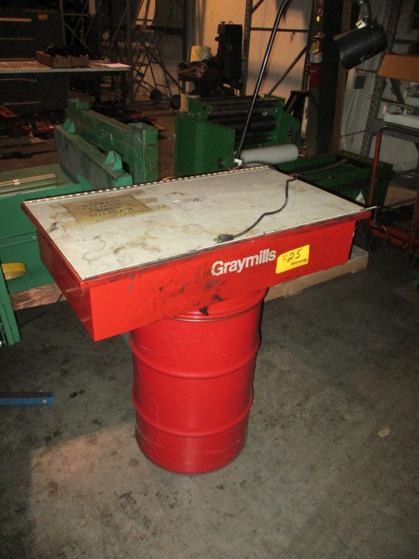 Graymills DMD236 Drum Mounted Parts Washer - Image 6 of 9