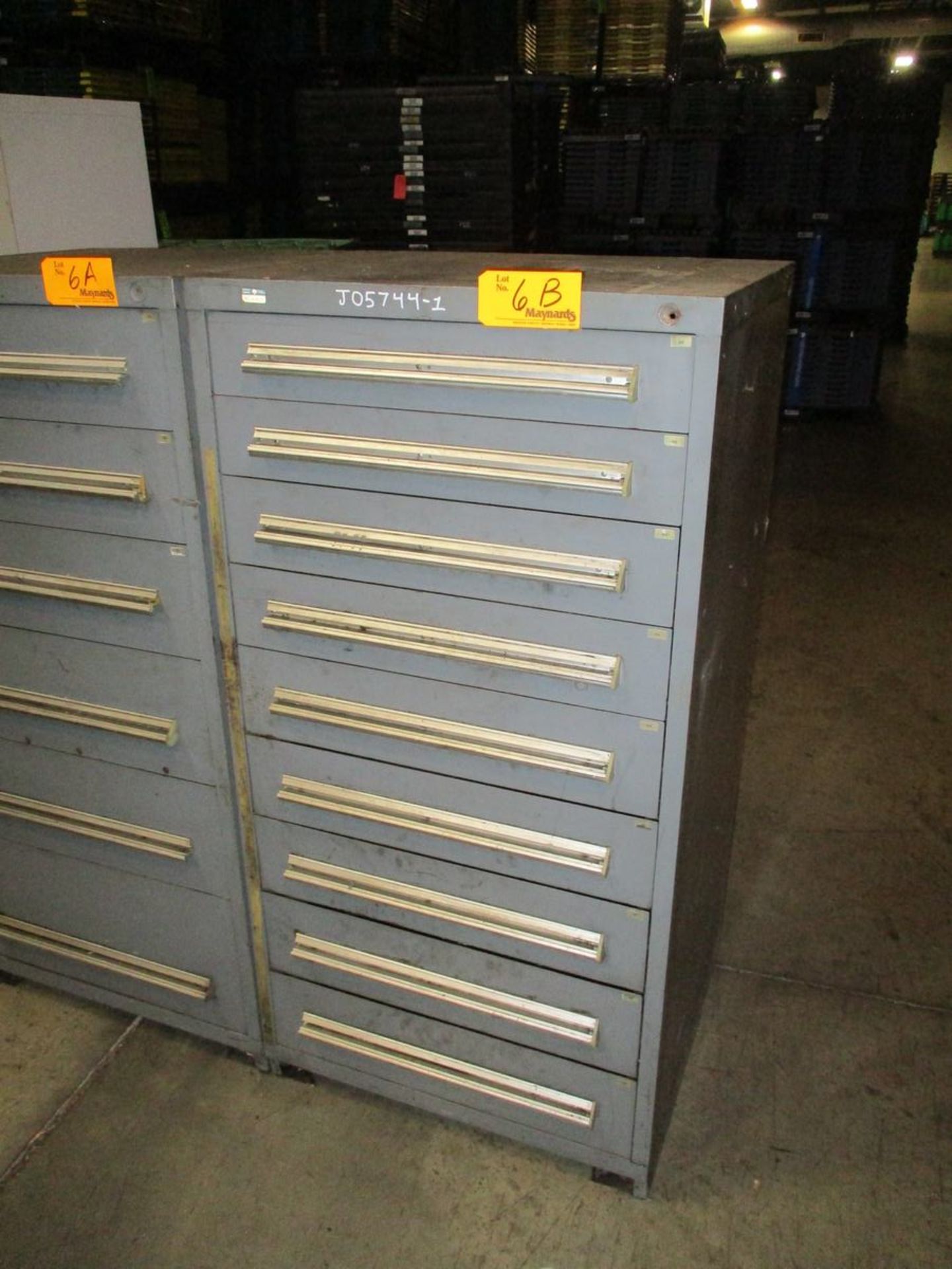 Stanley Vidmar 9-Drawer Storage Cabinet -