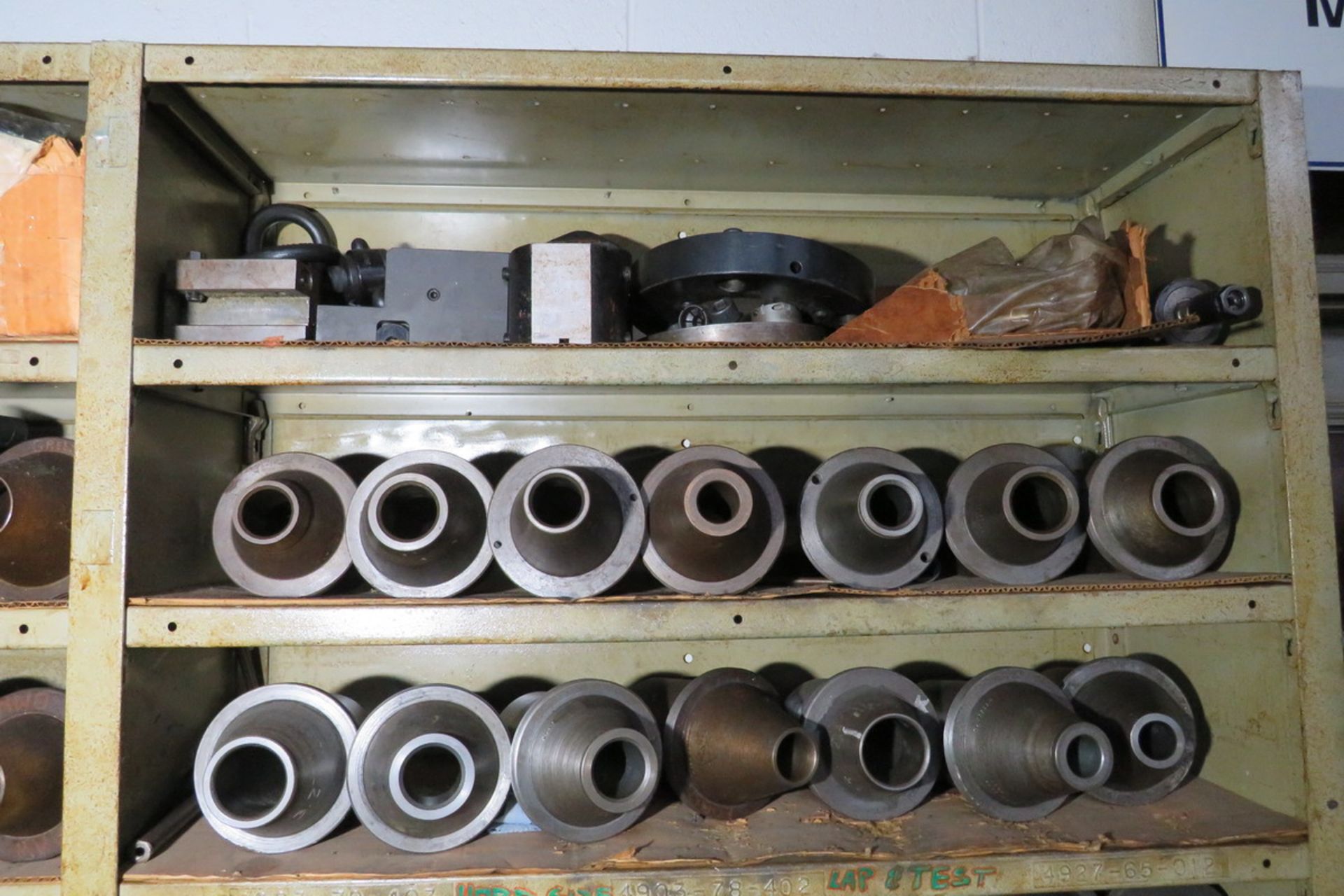 Shelving Unit with Large Assortment of Tooling - Image 6 of 12